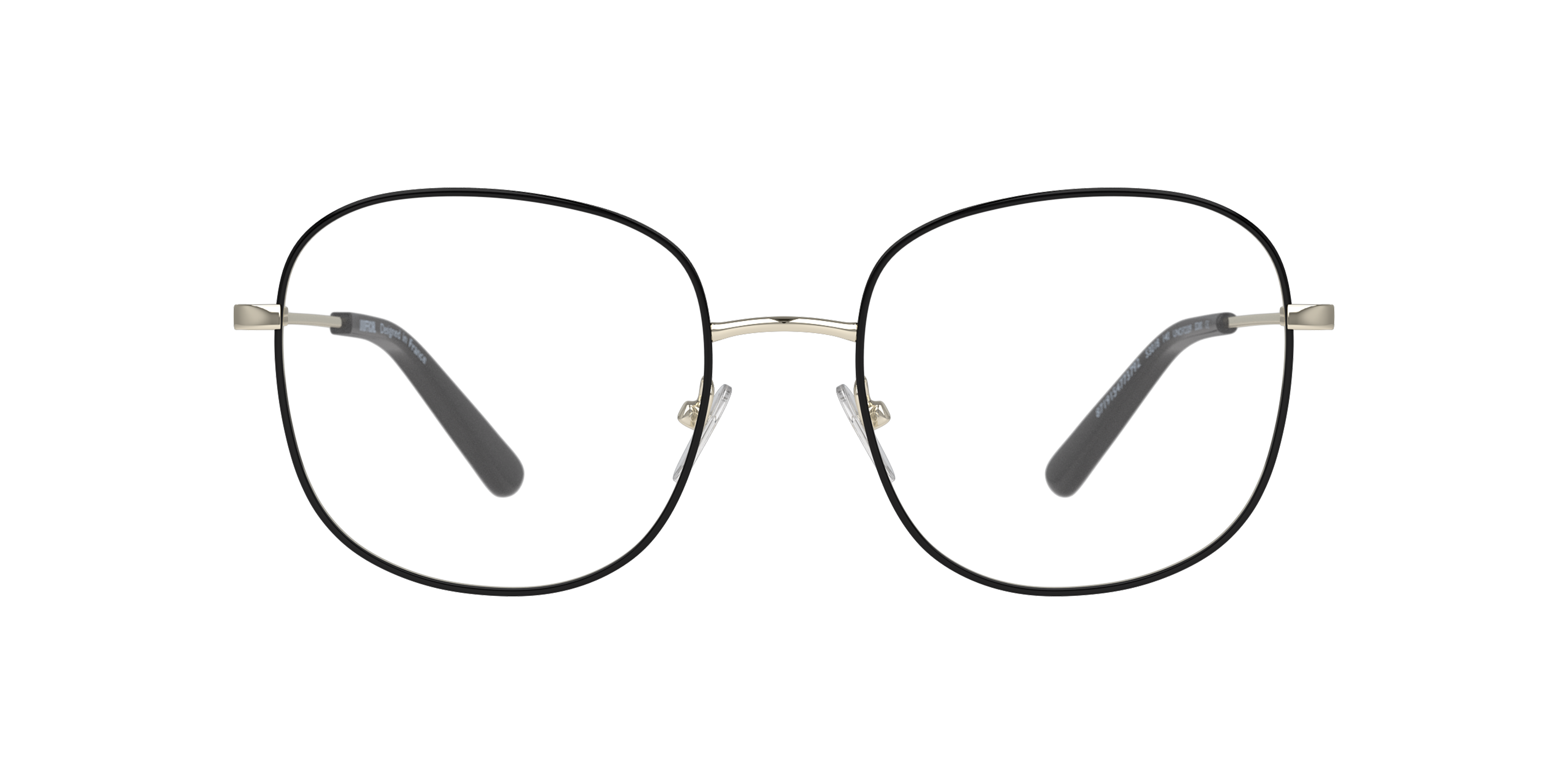 Front Unofficial UNOF0209 Glasses Transparent / Black