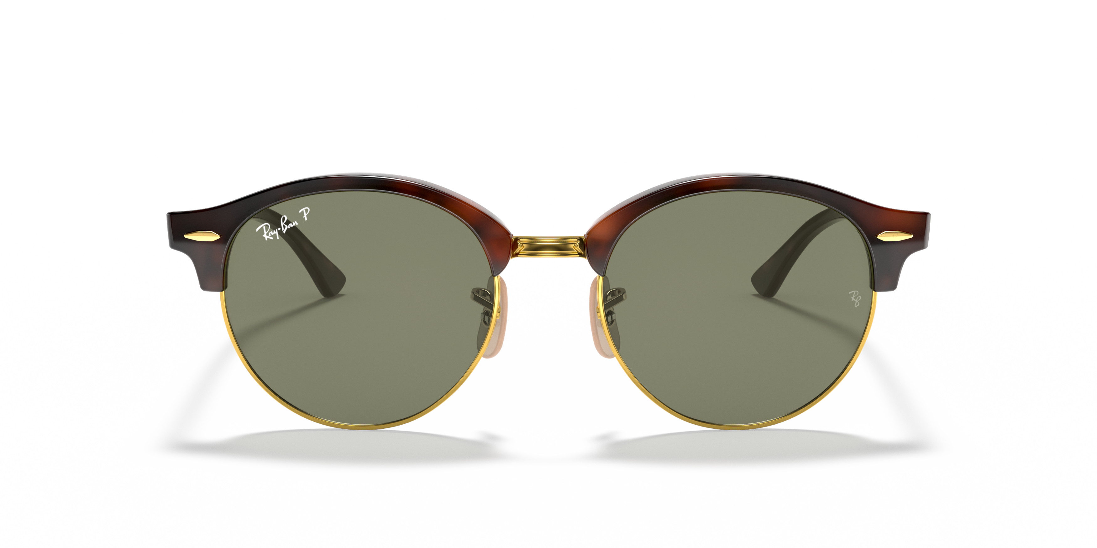 Front Ray-Ban RB 4246 Sunglasses Green / Havana