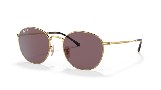 Ray-Ban Rob RB3772 1/AF Paars / Goud, Bruin