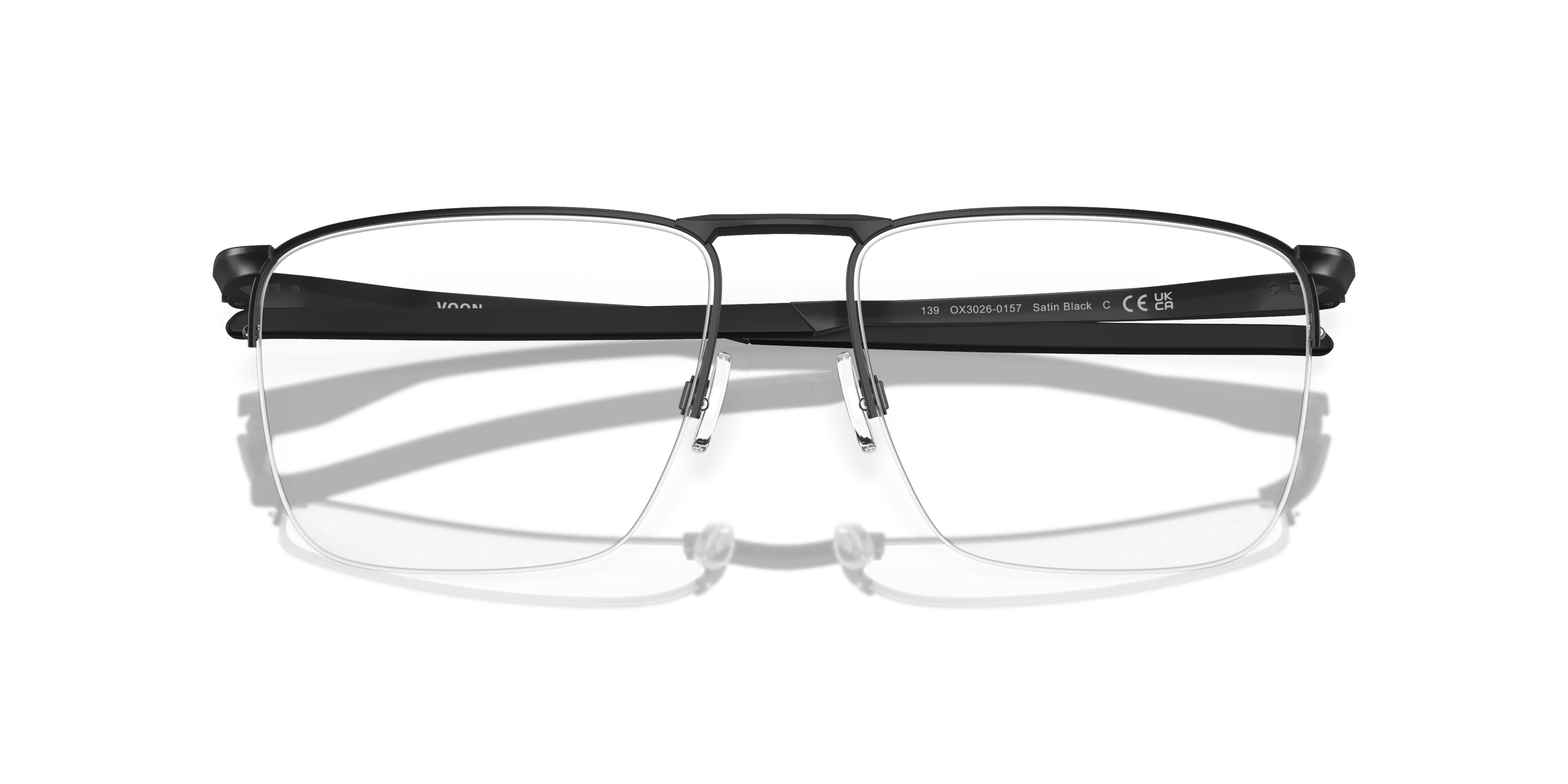 Folded, Oakley Voon 0OX3026 302601 Briller