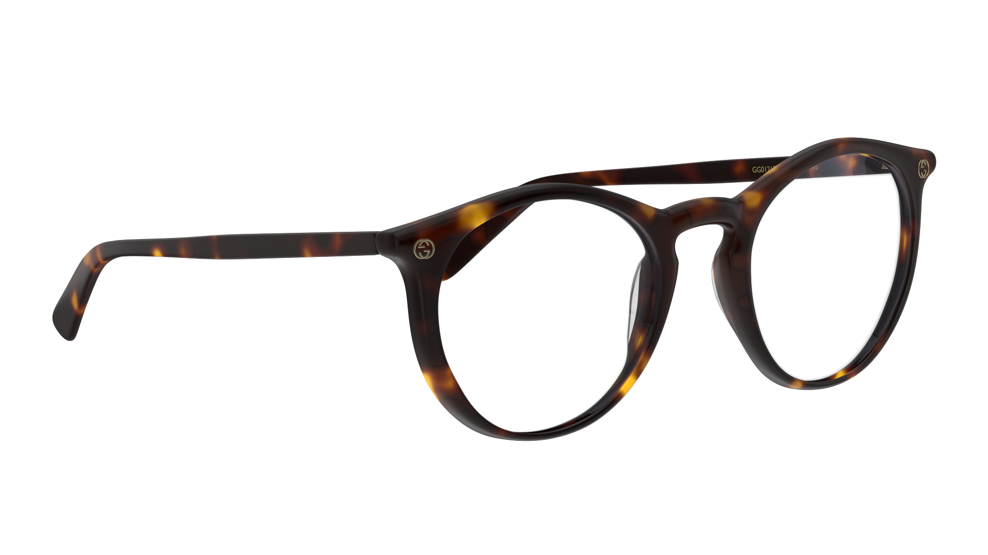 Angle_Right01 Gucci GG 0121O Glasses Transparent / Brown