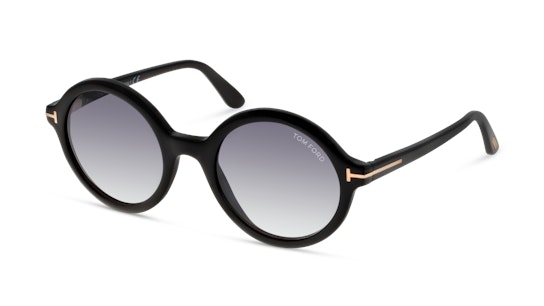 Tom Ford FT 0602 (001) Sunglasses Grey / Black