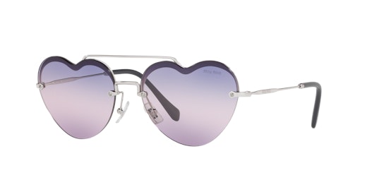 Miu Miu MU 62US Sunglasses Pink / Grey