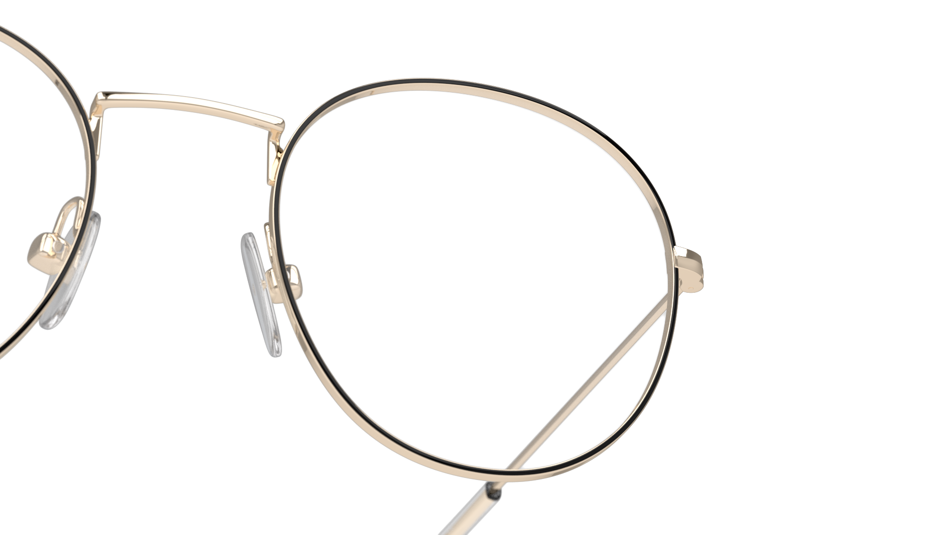 Detail01 Unofficial UNOF0065 (BD00) Glasses Transparent / Black