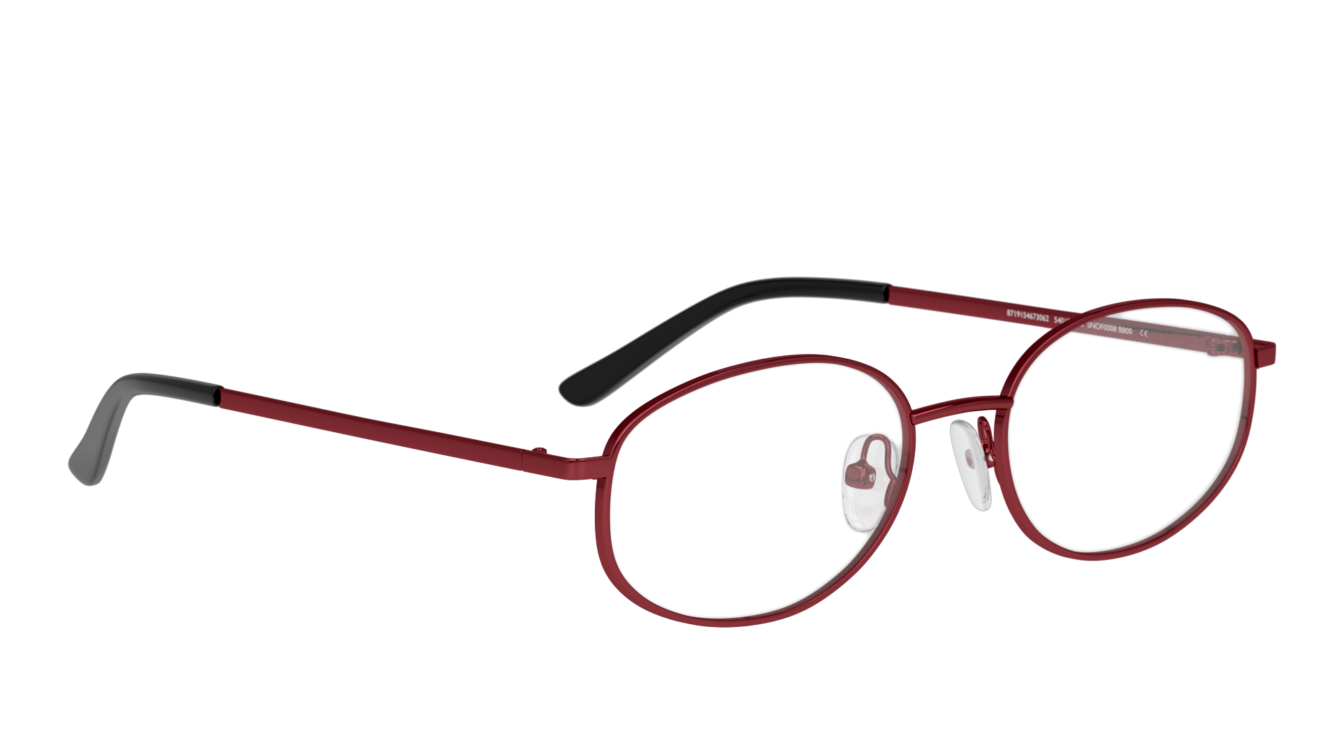 Angle_Right01 Seen SN OF0003 (UU00) Glasses Transparent / Burgundy
