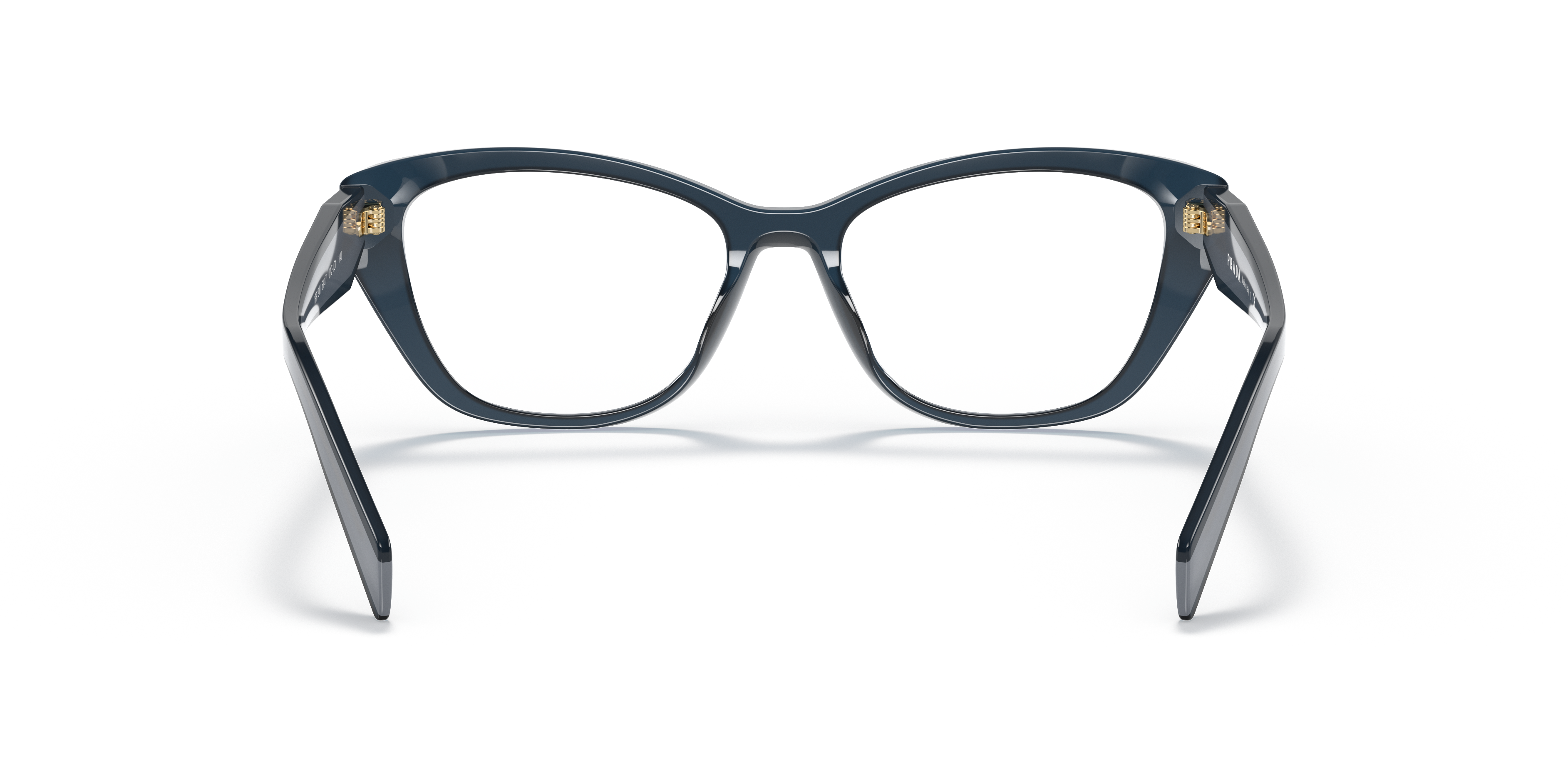 Detail02 Prada PR 19WV Glasses Transparent / Blue