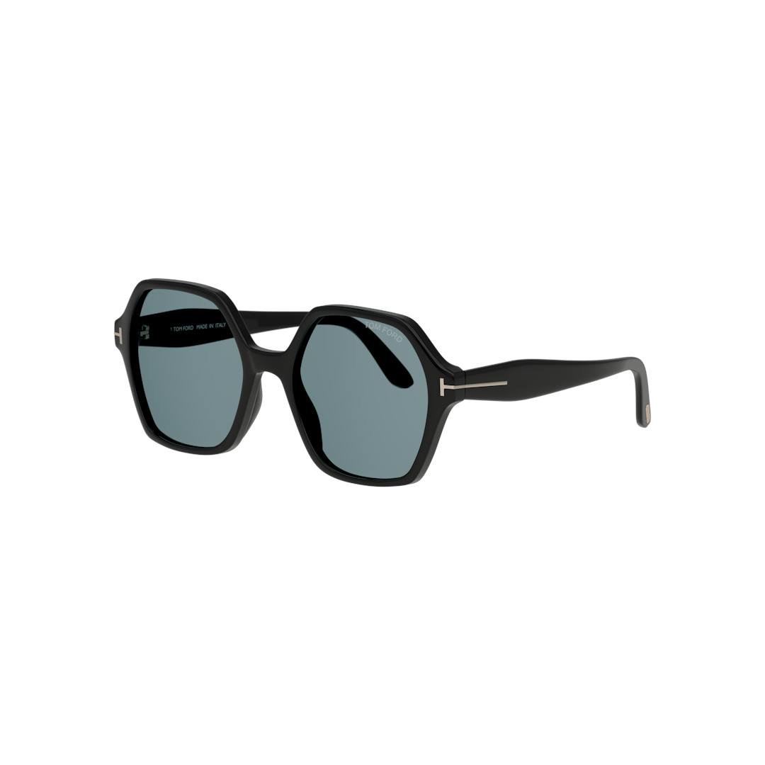 Tom Ford FT1032 Lunettes de Soleil Femme - Hexagonale Noir - Possibilité de verres correcteurs - Ada