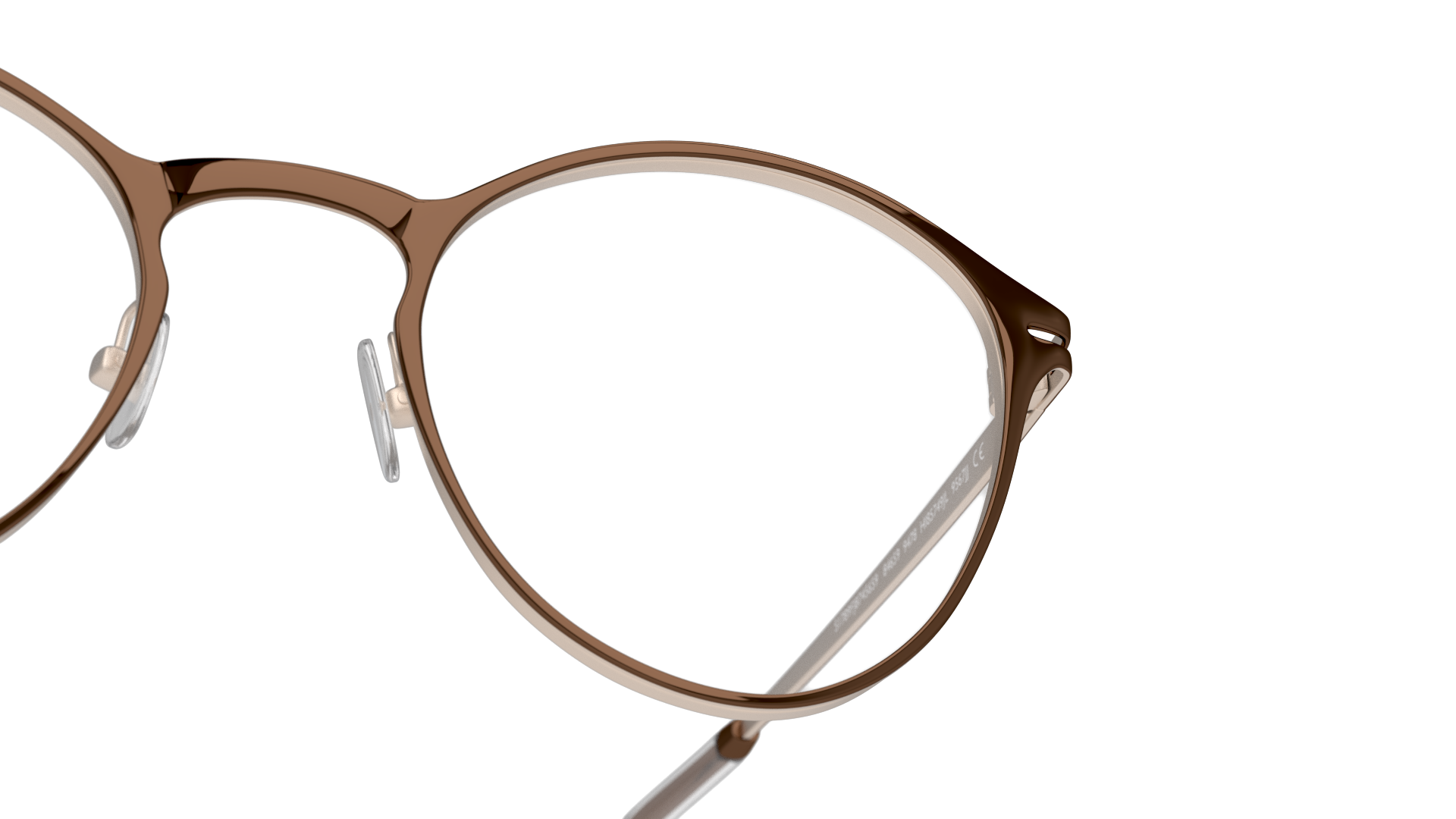 Detail01 DbyD Titanium DB OF9013 Glasses Transparent / Brown
