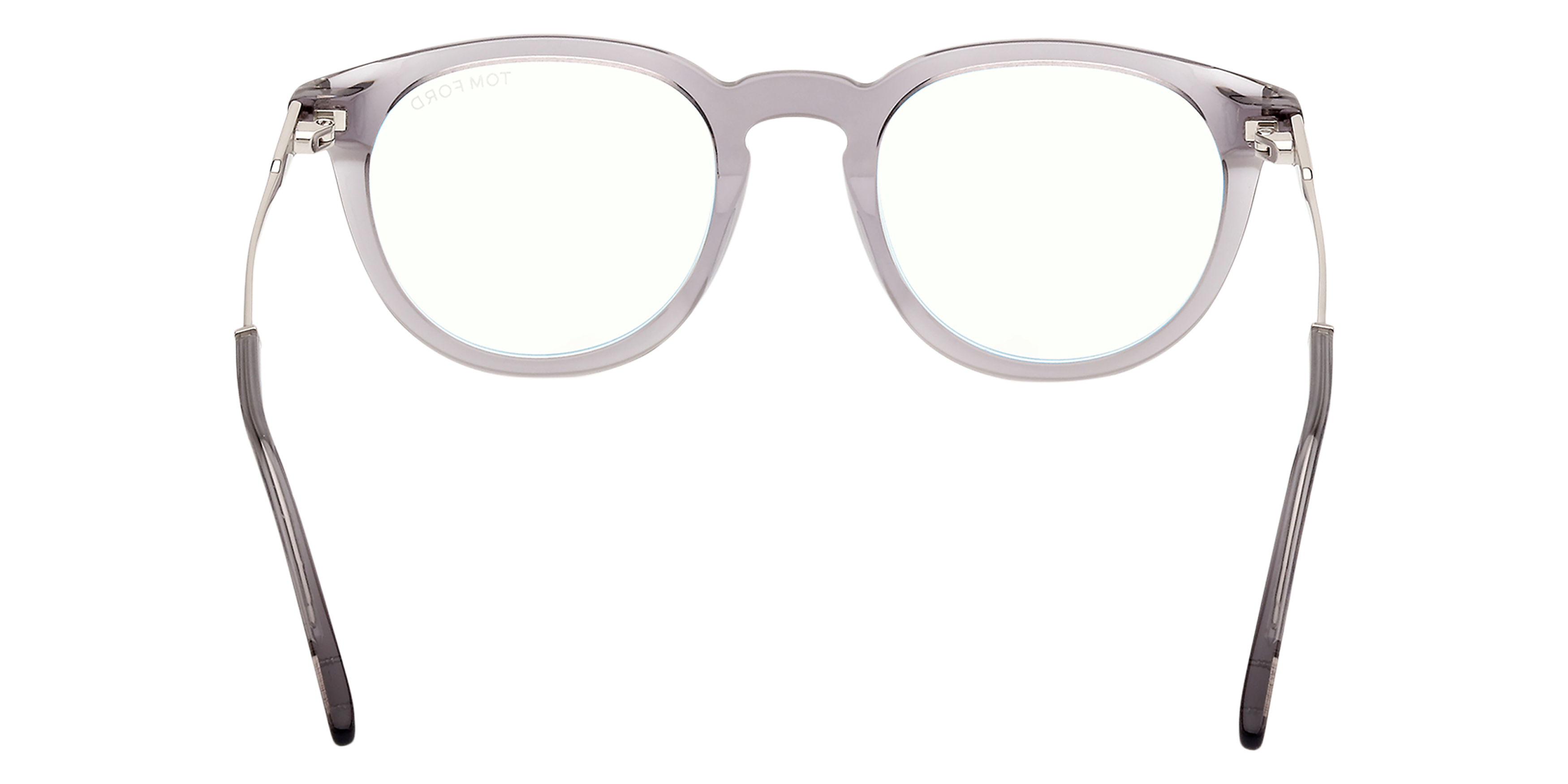 Detail02 Tom Ford FT 5905-B Glasses Transparent / Transparent, Grey