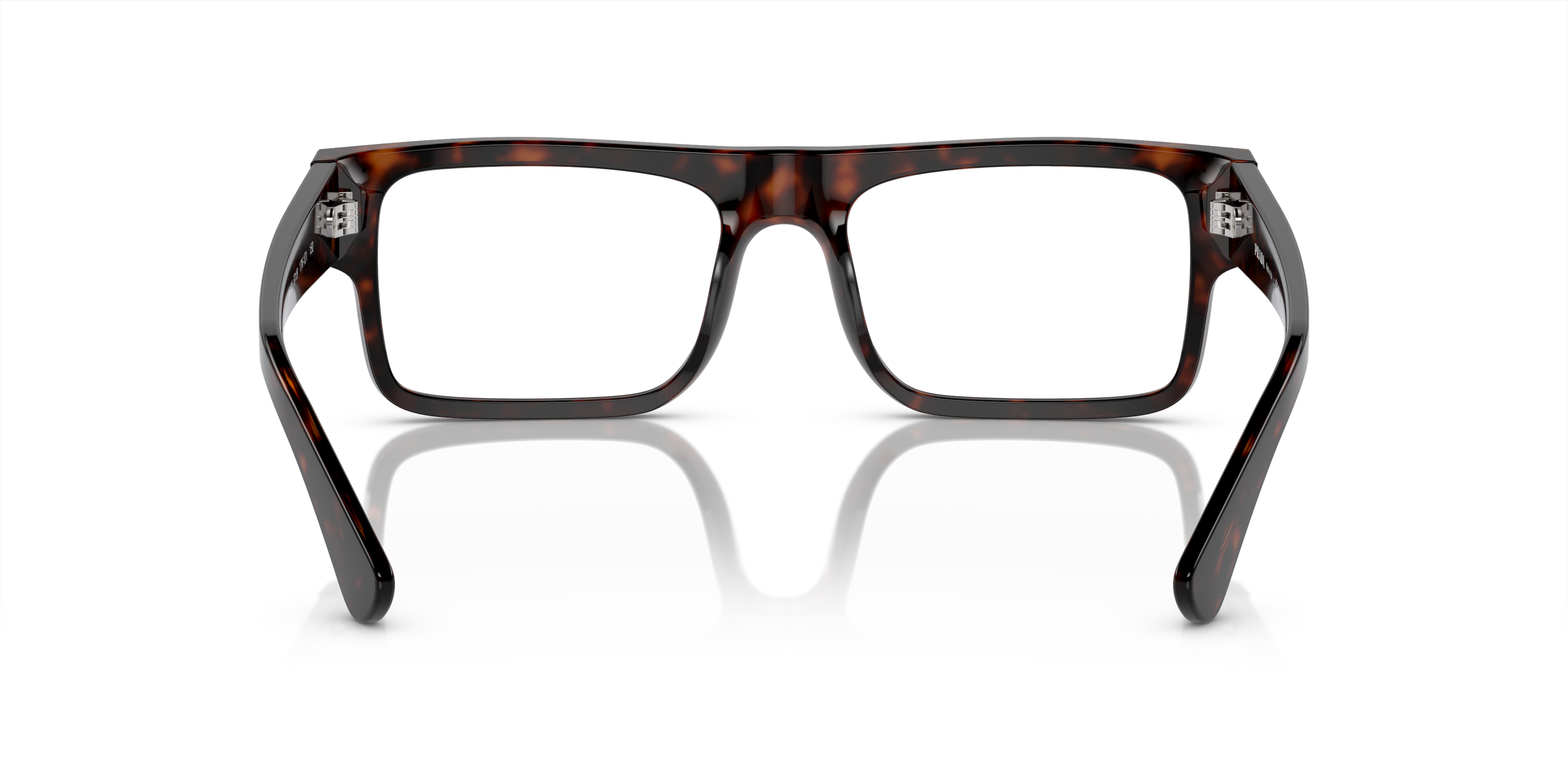 Detail02 Prada PR A01V Glasses Transparent / Black