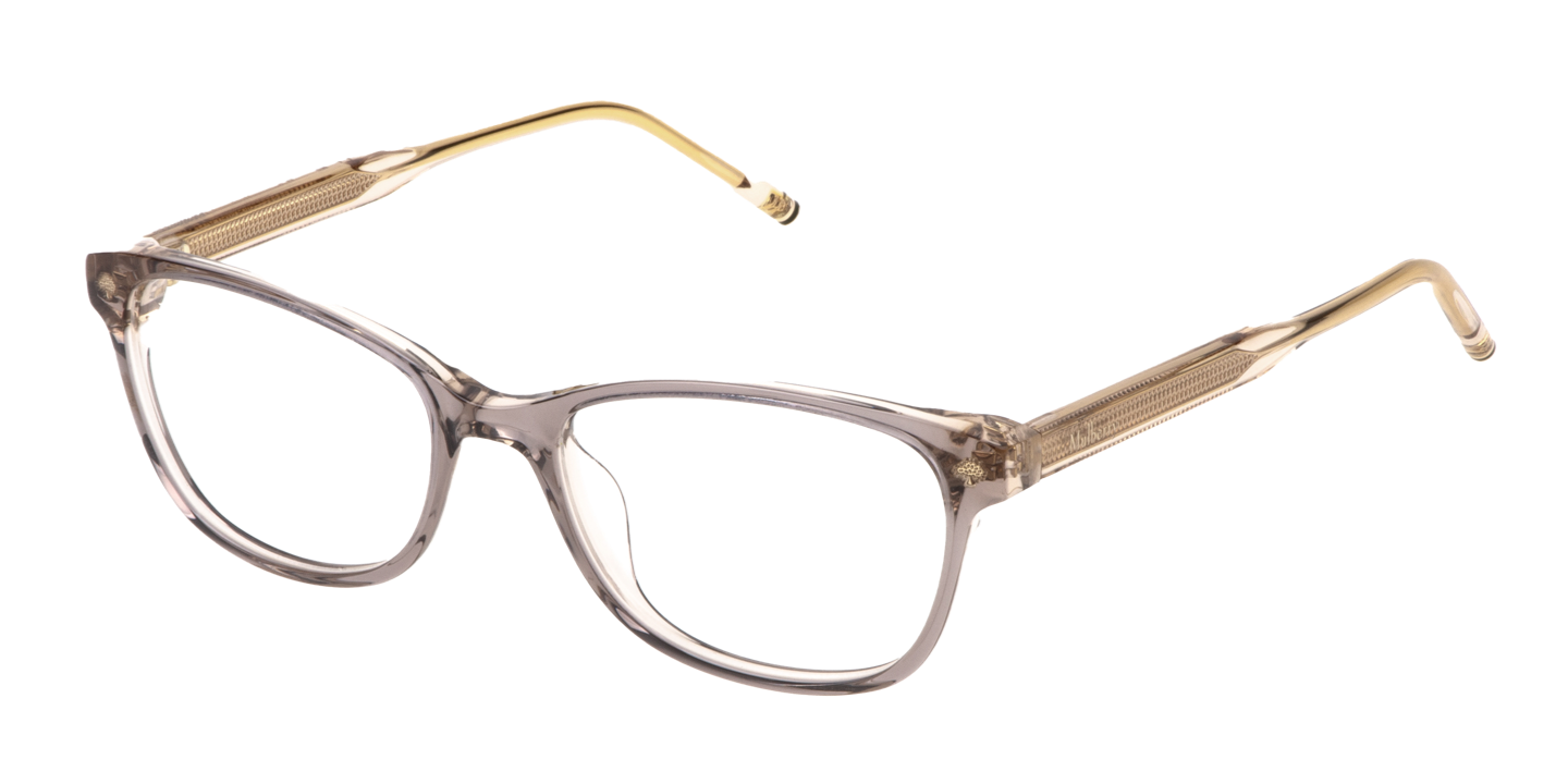 Angle_Left01 Mulberry VML 241 Glasses Transparent / Grey Beige