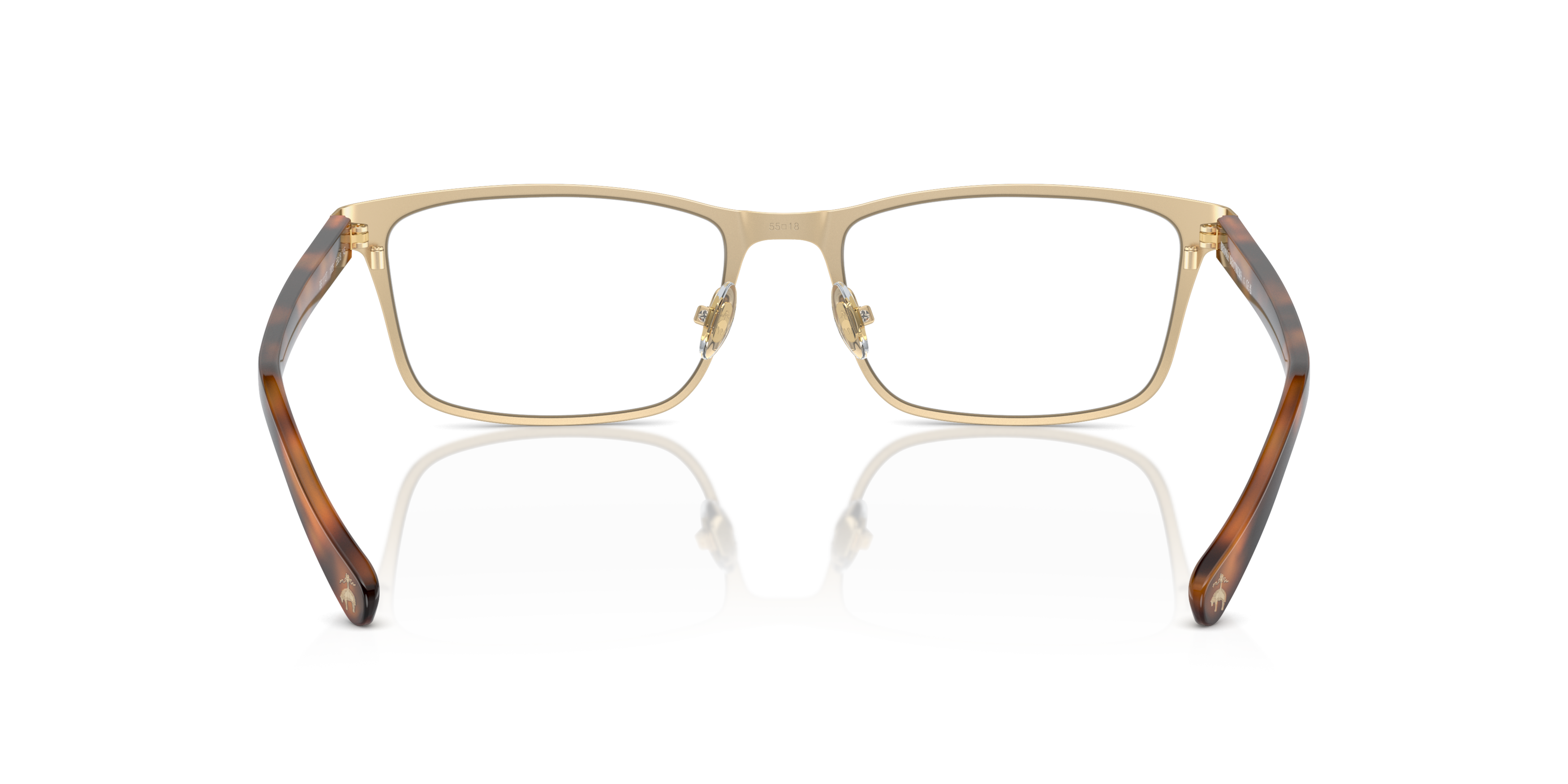 Detail02 Brooks Brothers BB 1112T Glasses Transparent / Gold