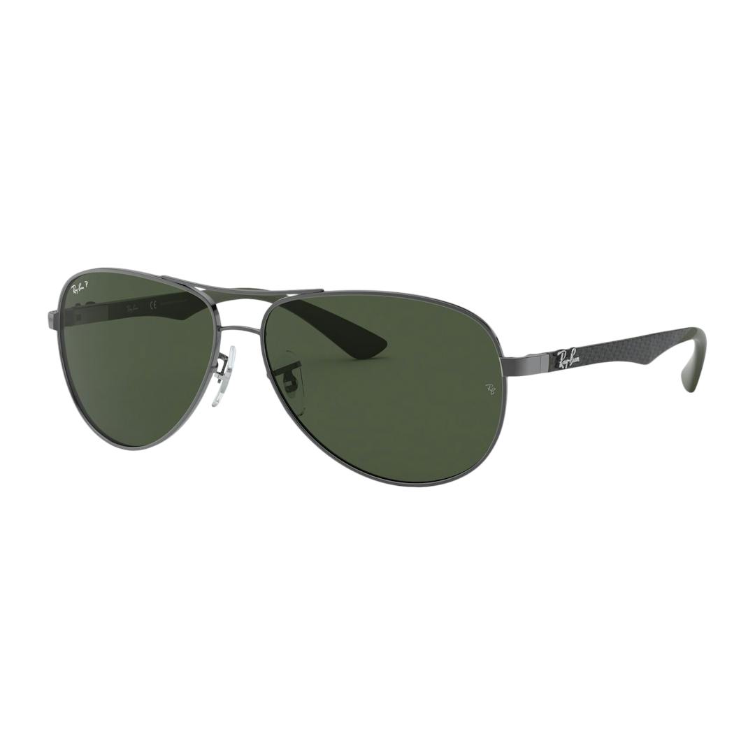 Ray-Ban RB8313 Lunettes de Soleil Homme - Gris - Verres Polarisés - Possibilité de verres correcteur