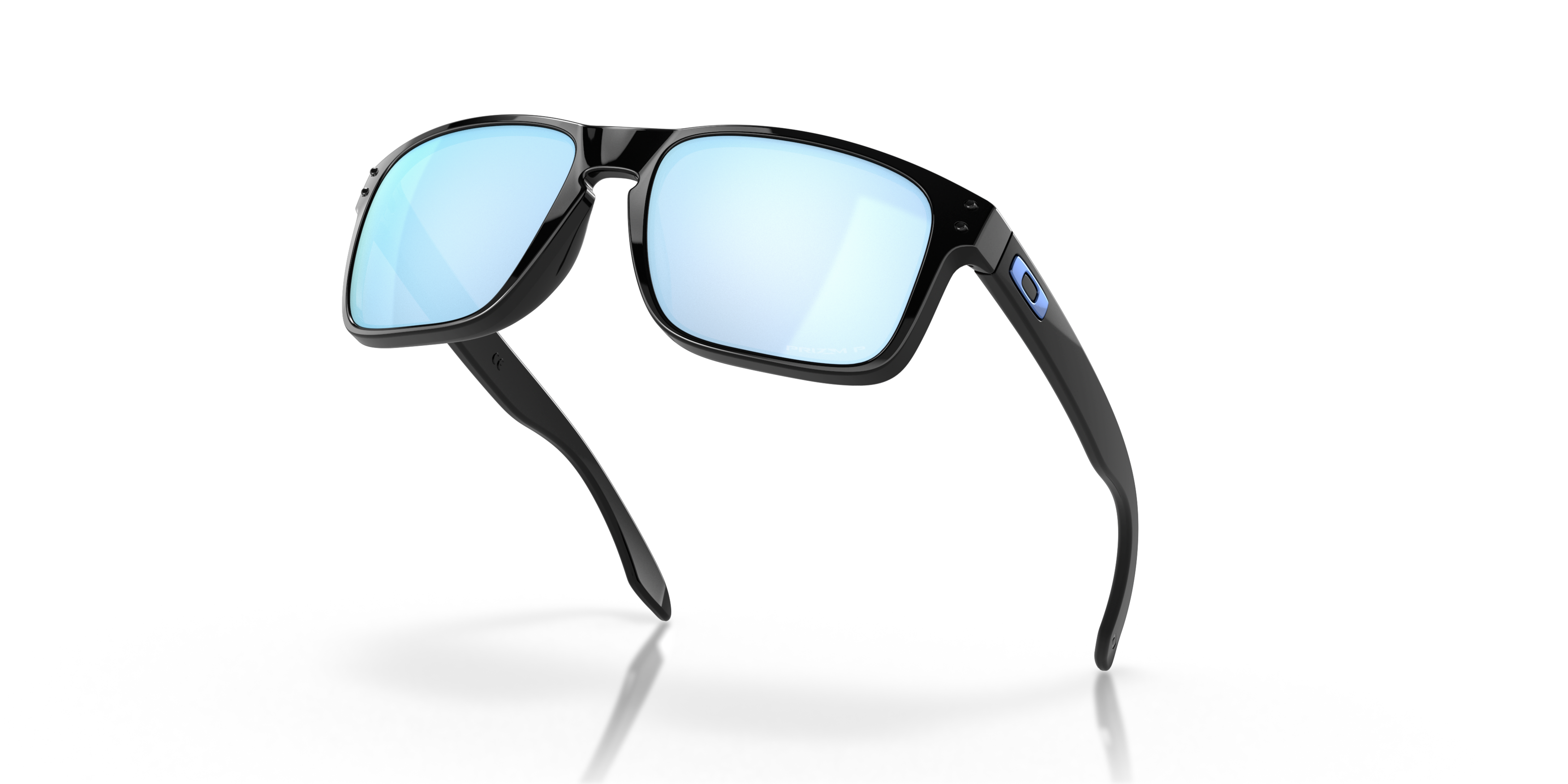 Bottom_Up Oakley Holbrook OO 9102 Sunglasses Blue / Black