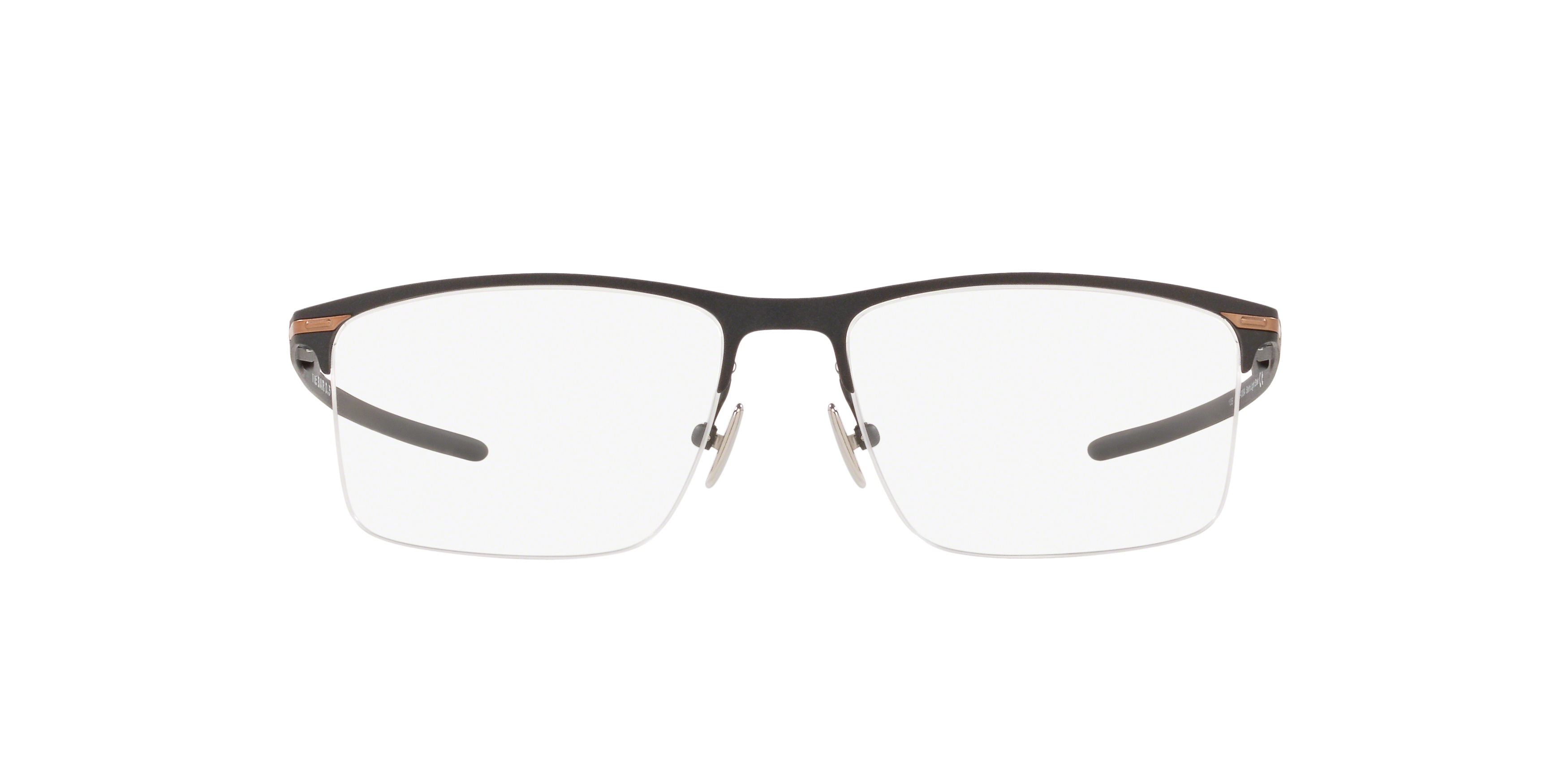 Front Oakley OX 5140 Glasses Transparent / Grey