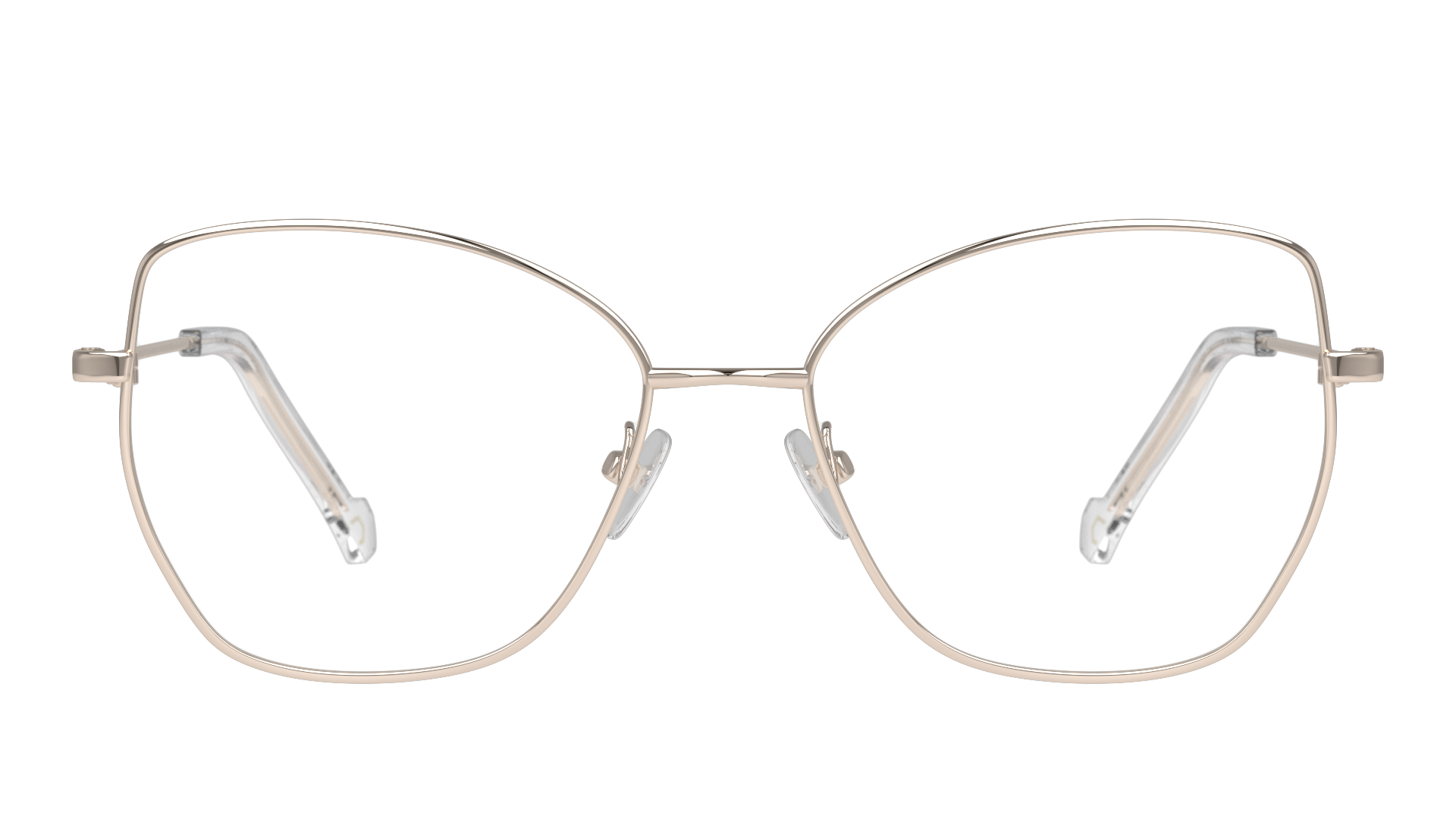 Front Unofficial UNOF0078 (DD00) Glasses Transparent / Gold