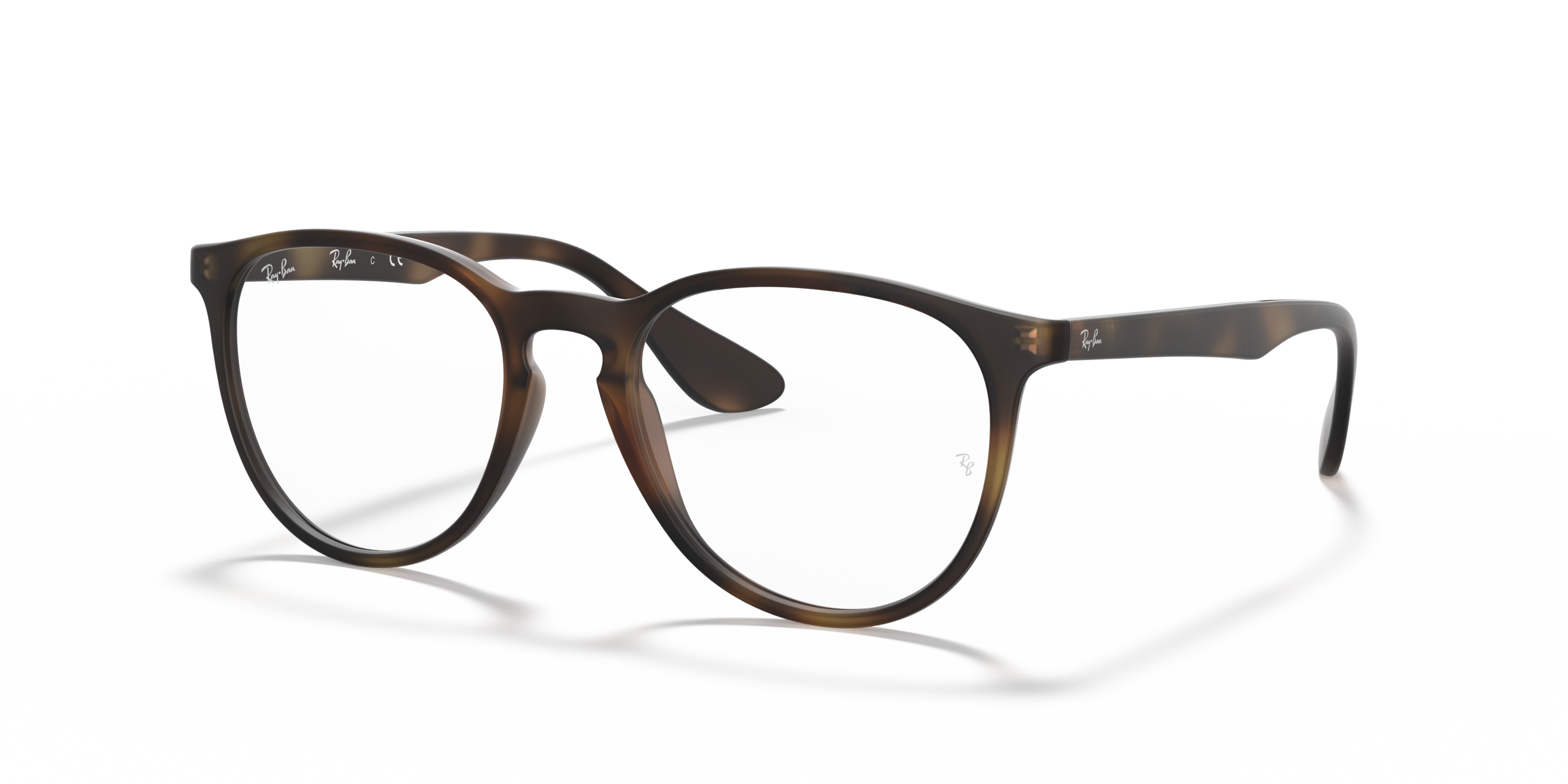 Angle_Left01 Ray-Ban RX 7046 Glasses Transparent / Brown
