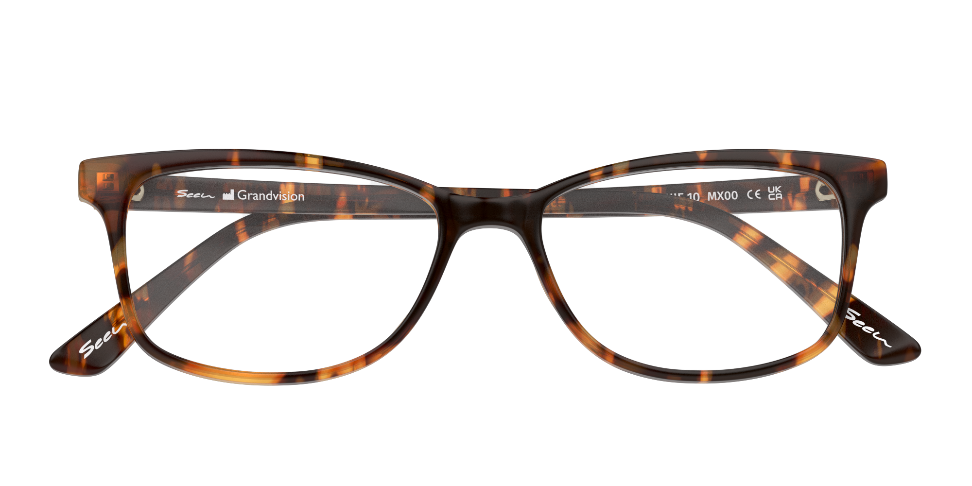 Folded Seen SN IF10 (HX00) Glasses Transparent / Havana