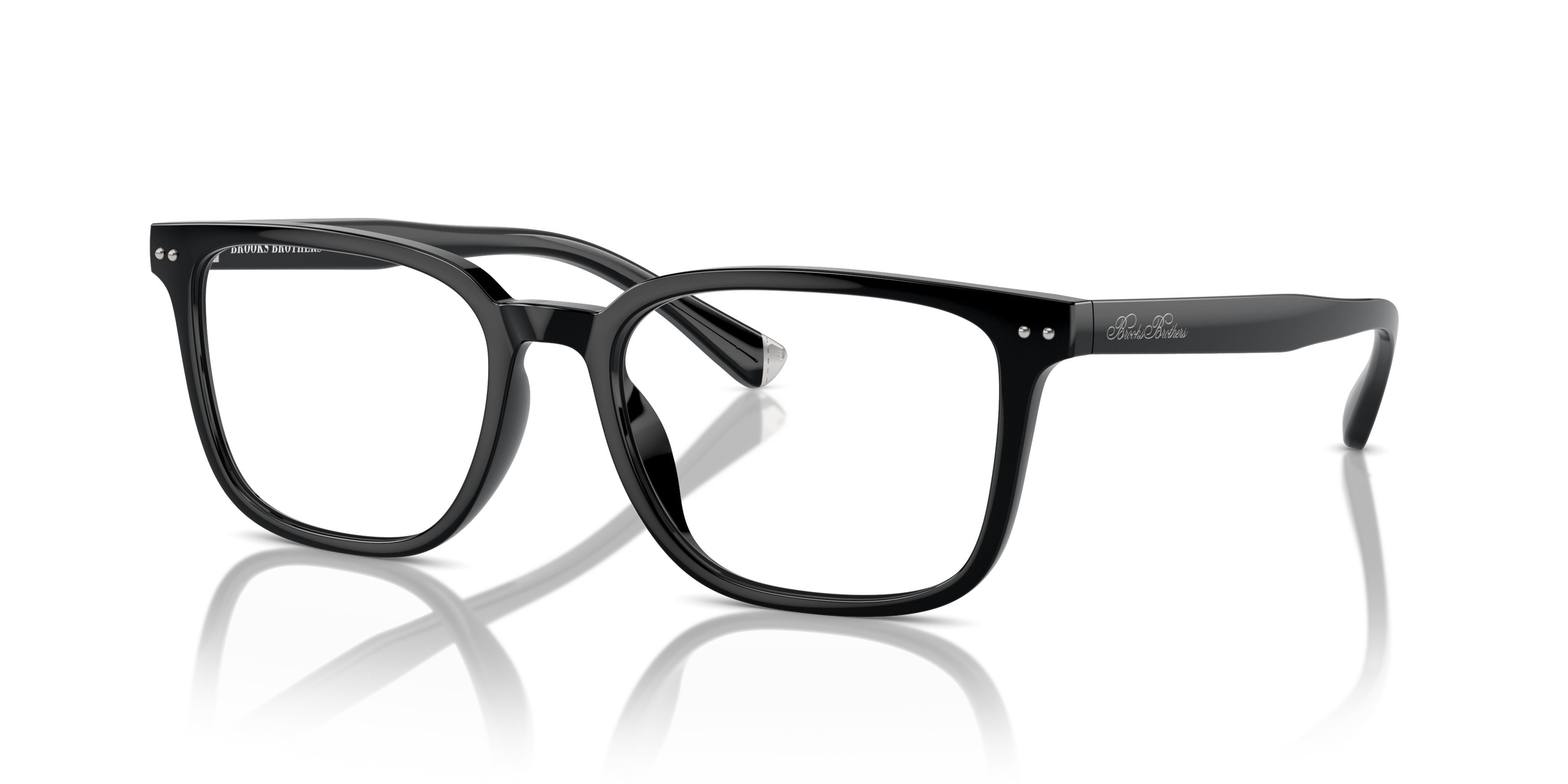 Angle_Left01 Brooks Brothers BB 2065U Glasses Transparent / Black