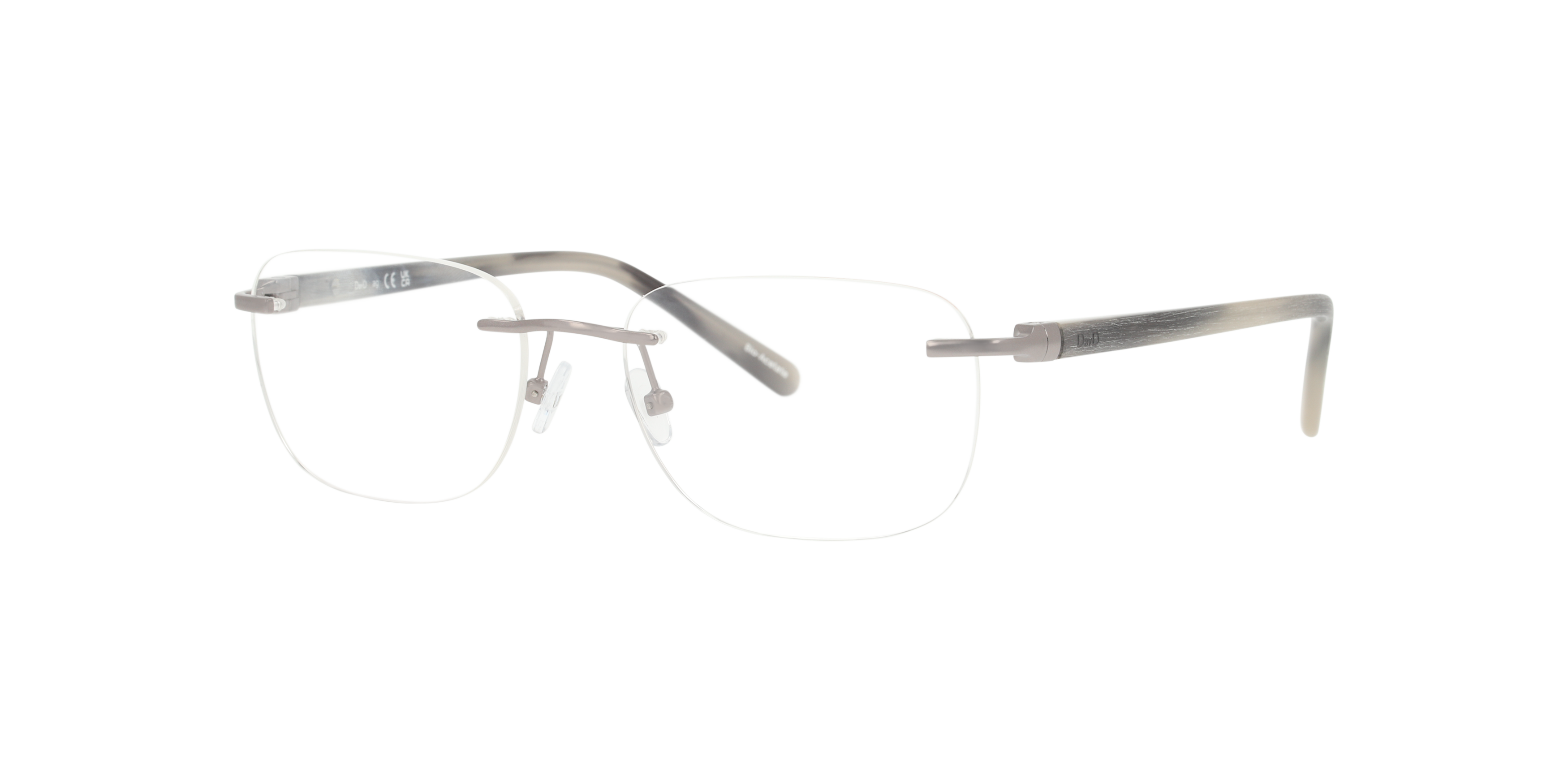 Angle_Left01 DbyD Bio-Acetate 0DB1146 Glasses Transparent / Grey