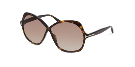 Tom Ford FT 1013 Sunglasses Brown / Havana