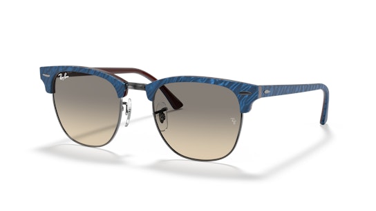 Ray-Ban Clubmaster Classic RB3016 131032 Grijs / Blauw