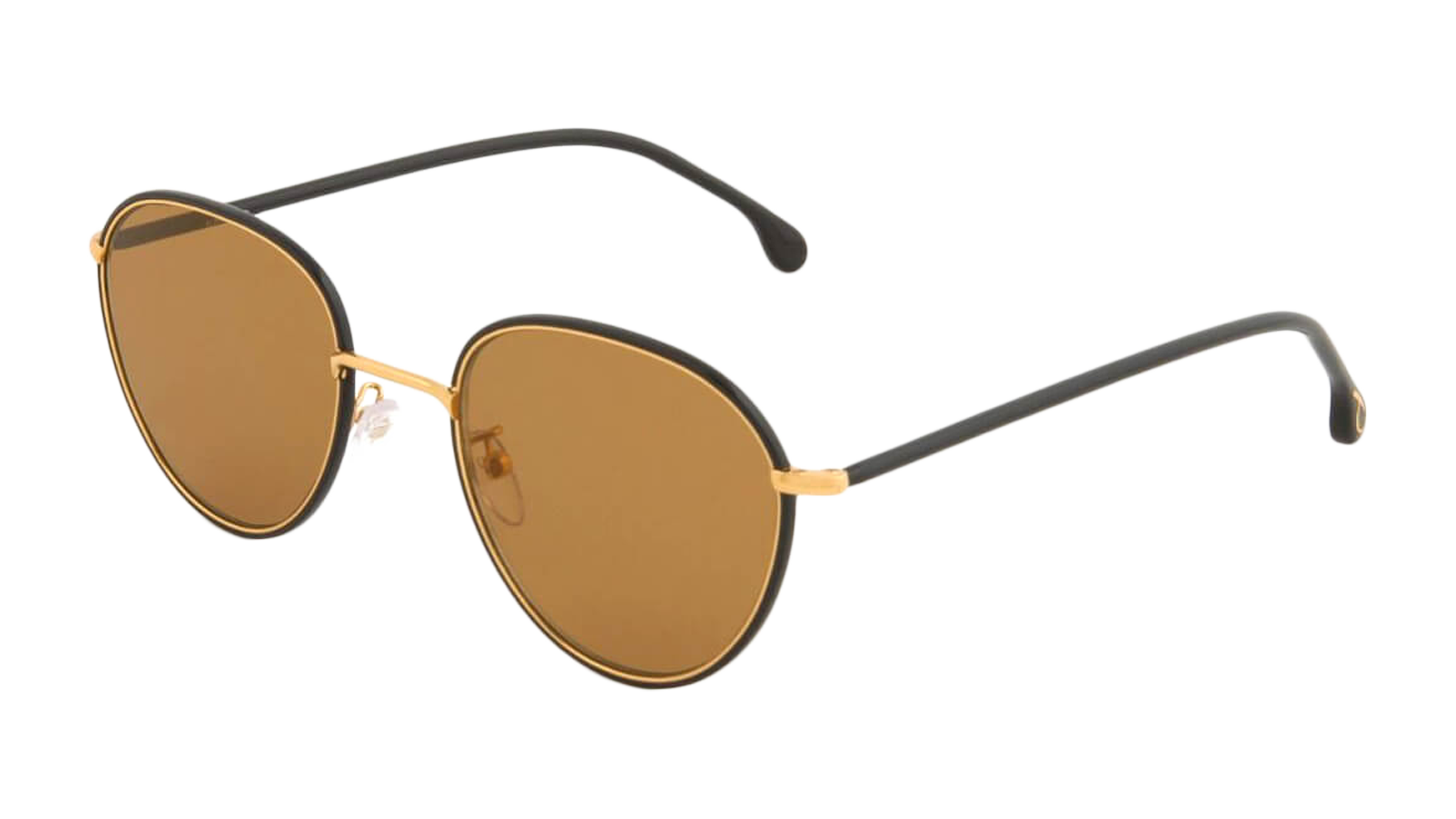 Angle_Left01 Paul Smith Albion PS SP003V2 (001) Sunglasses Brown / Black