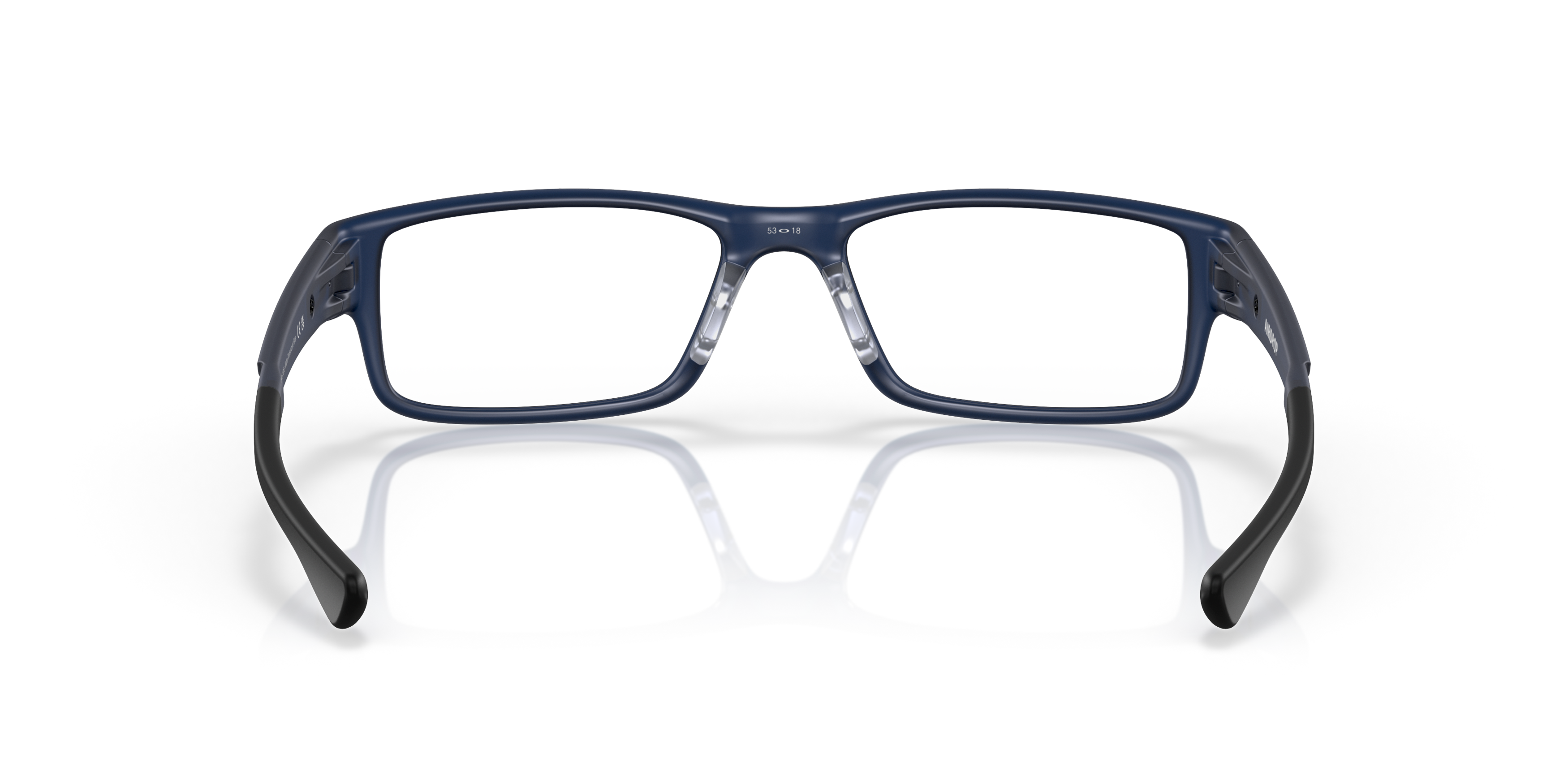 Detail02 Oakley Airdrop OX 8046 Glasses Transparent / Blue