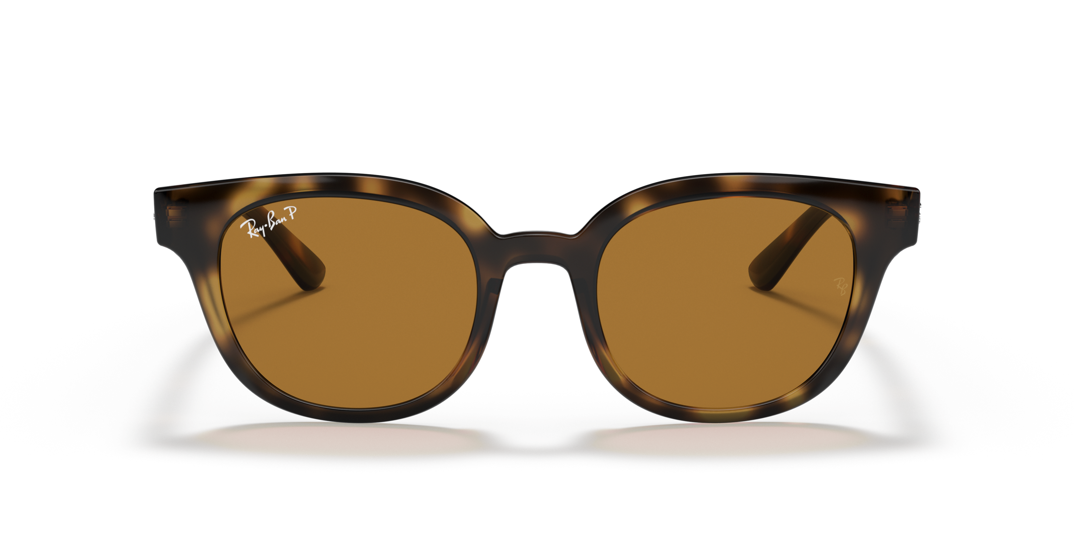 Front Ray-Ban RB4324 710/83 Bruin / Bruin