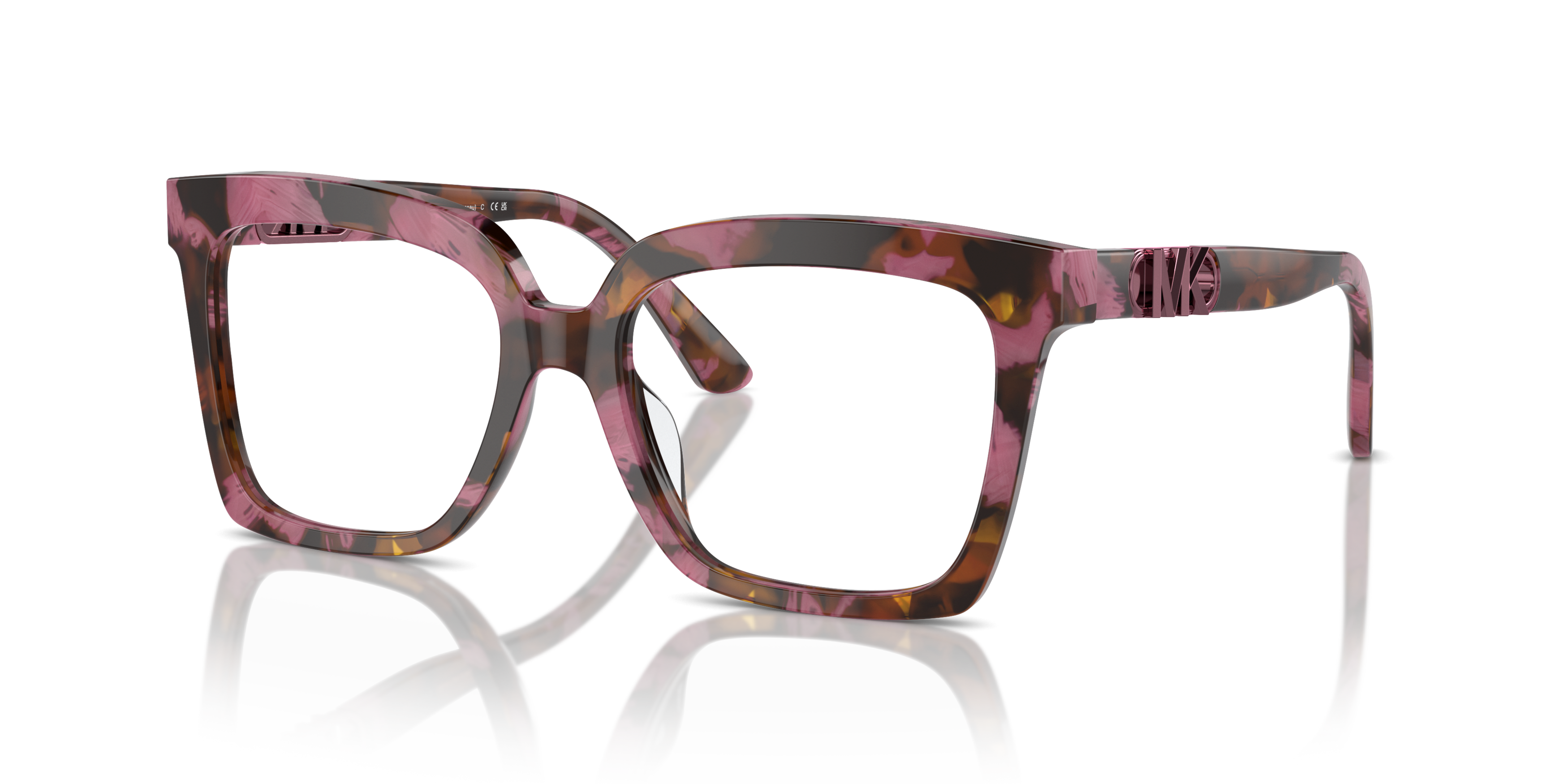 Angle_Left01 Michael Kors MK 4119U Glasses Transparent / Black