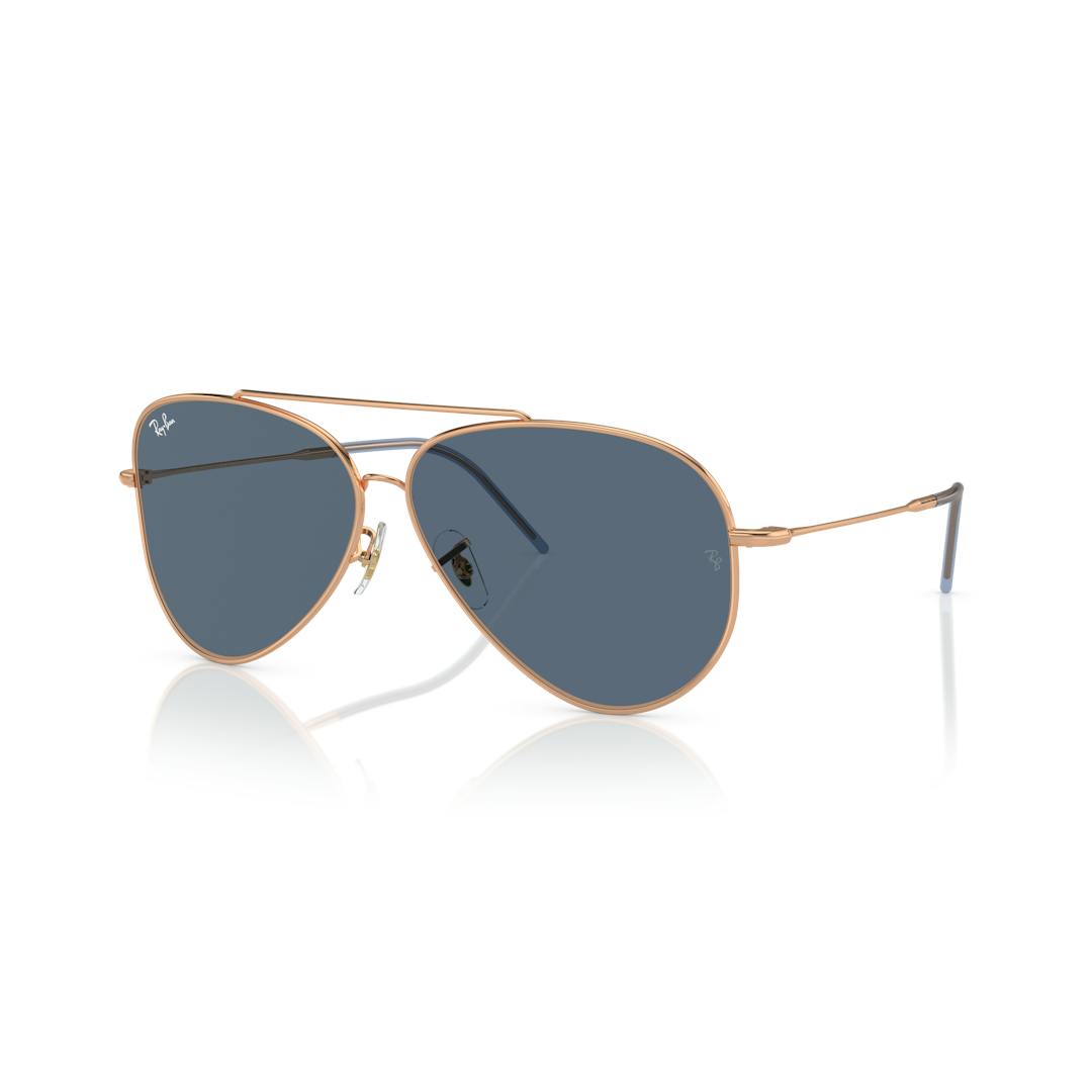 Ray-Ban Aviator Reverse 0RBR0101S Solbriller - Firkantede Guld