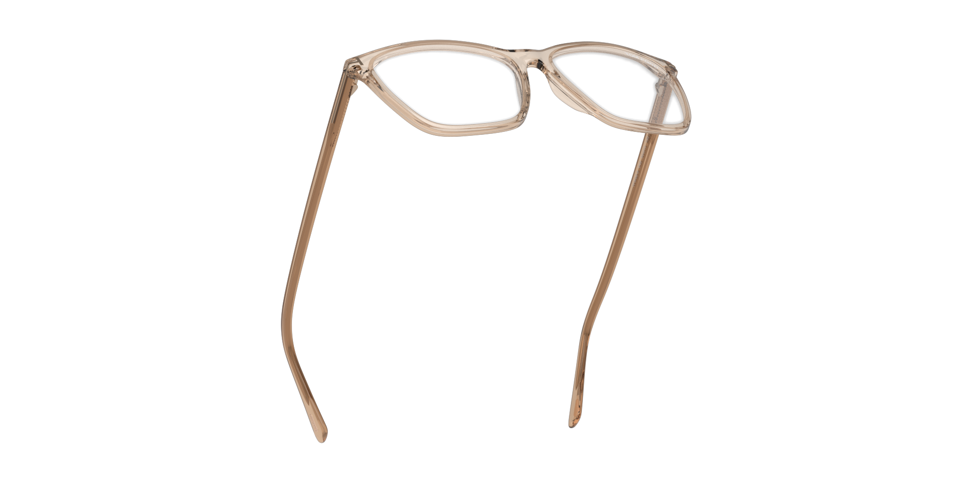 Bottom_Up Tom Ford FT 5762-B Glasses Transparent / Transparent, Brown