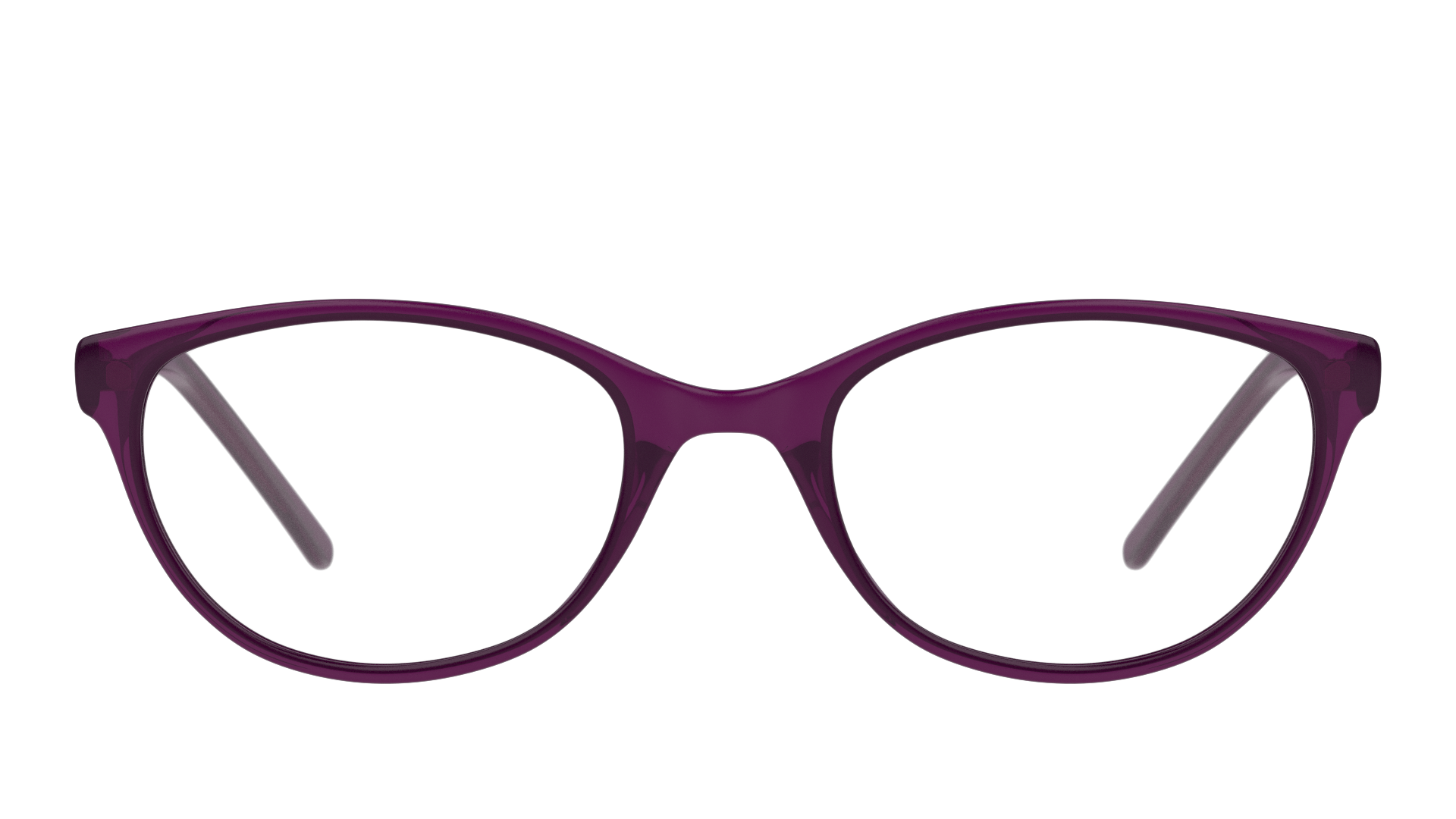Front Seen SN EF09 (VT) Glasses Transparent / Violet
