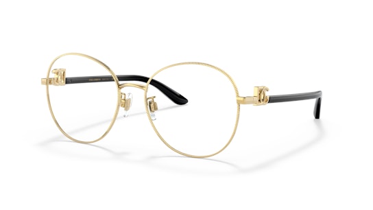 Dolce & Gabbana DG 1339 (02) Glasses Transparent / Gold