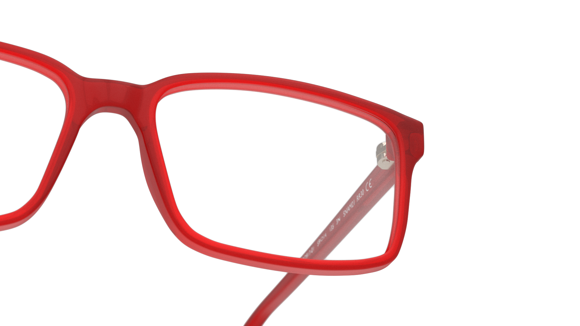 Detail01 Seen SN AM21 (RR00) Glasses Transparent / Red