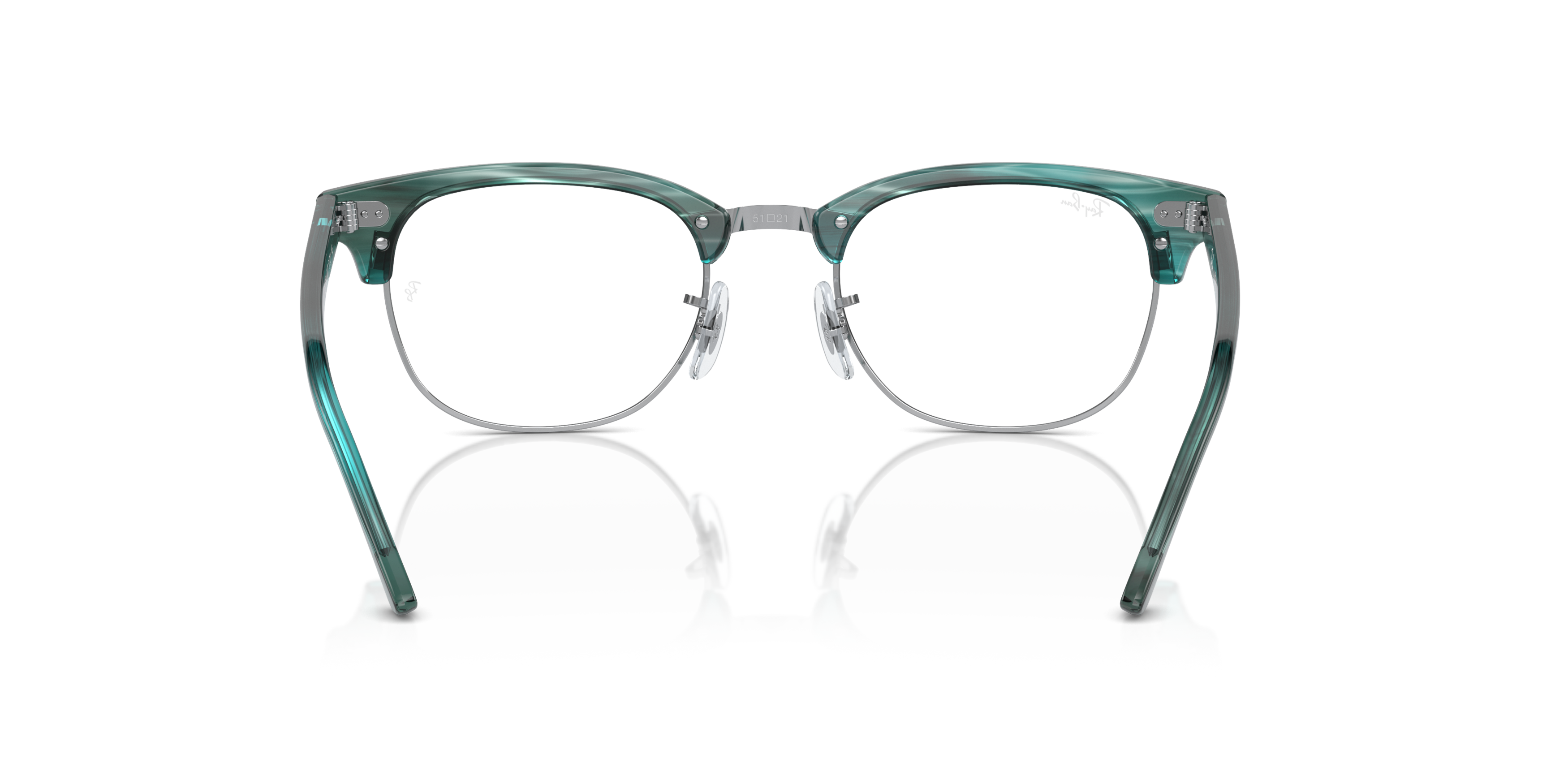 Detail02 Ray-Ban RX 5154 Glasses Transparent / Havana
