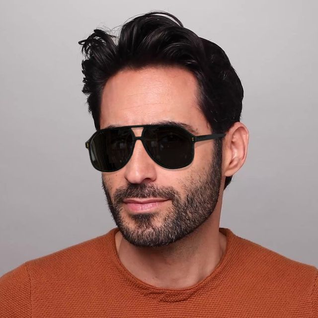 On_Model_Male01 Gucci GG 1042S Sunglasses Grey / Black