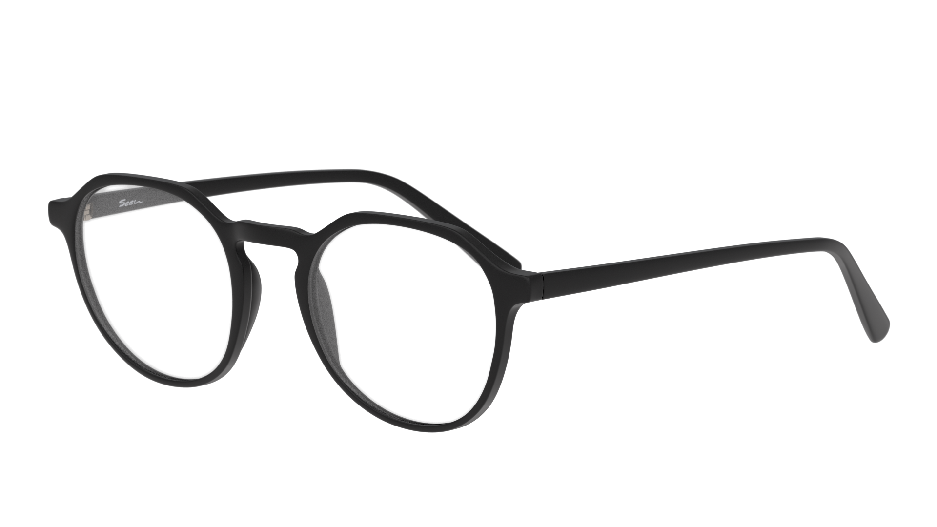 Angle_Left01 Seen SN OU5008 (BB00) Glasses Transparent / Black