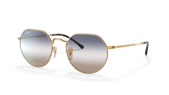 Ray-Ban Jack RB3565 (3565) Sunglasses Blue / Gold