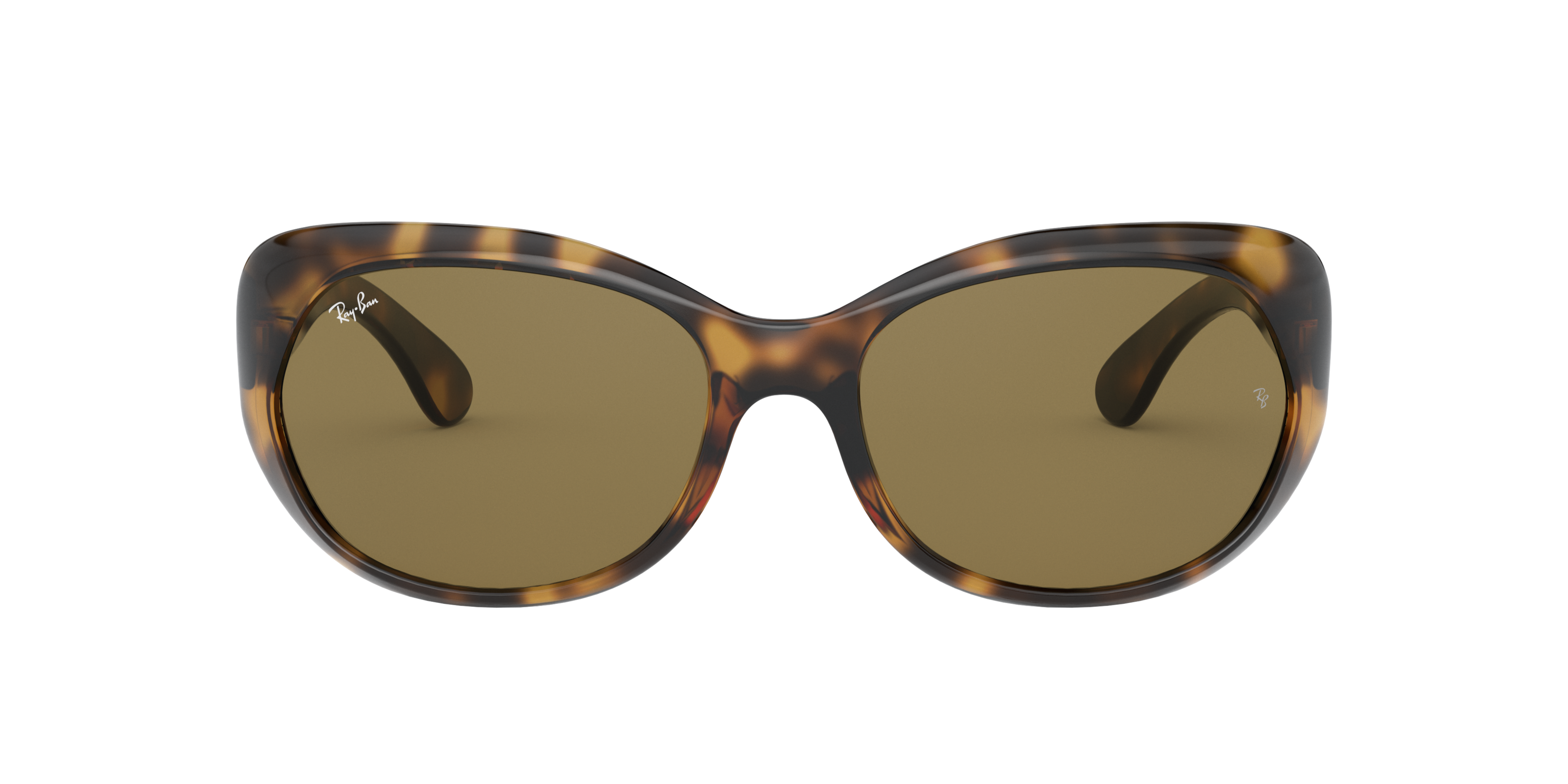 Front Ray-Ban RB 4325 (710/73) Sunglasses Brown / Tortoise Shell