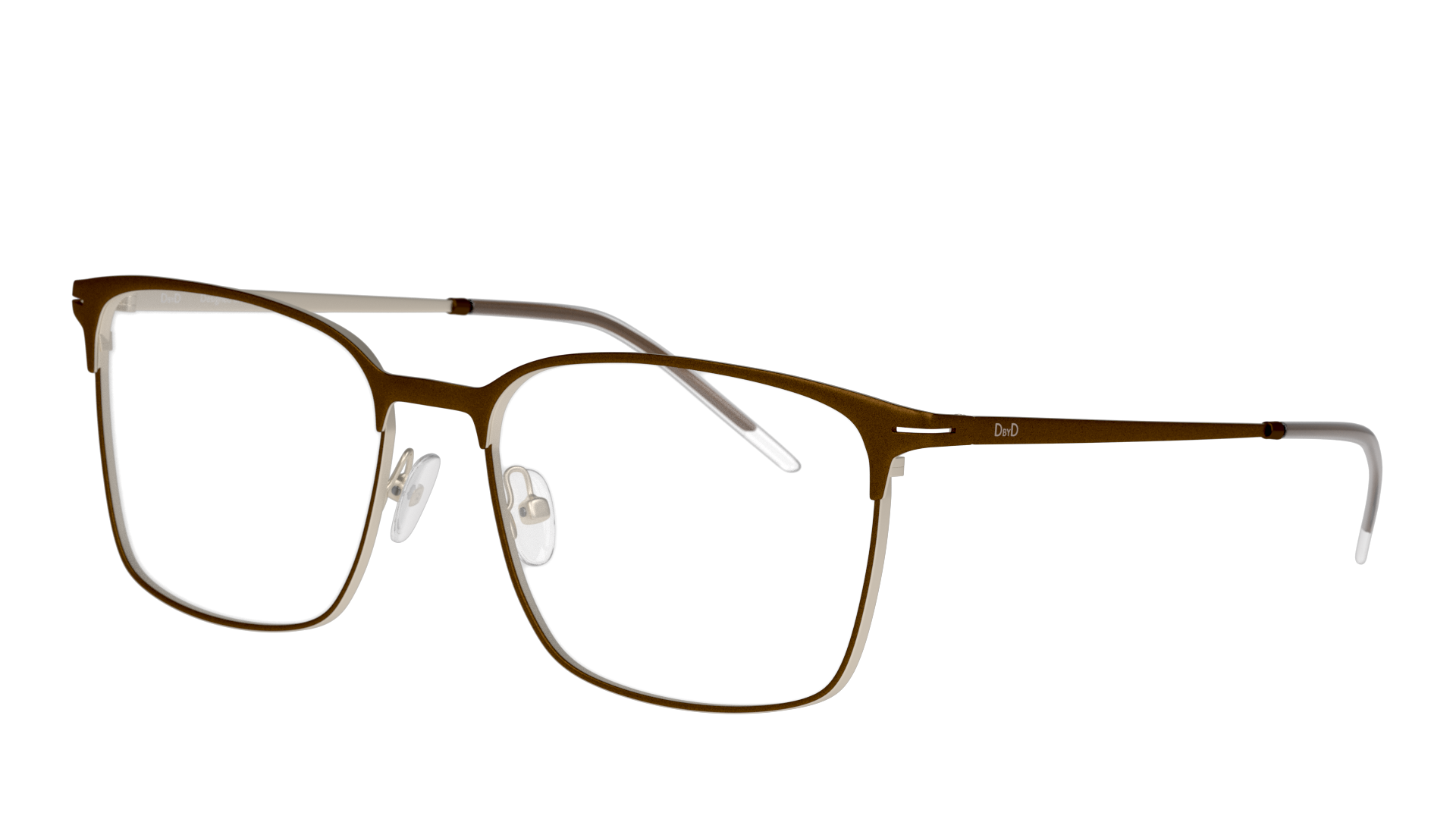 Angle_Left01 DbyD Titanium DB OM9020 (Large) (NN00) Glasses Transparent / Brown