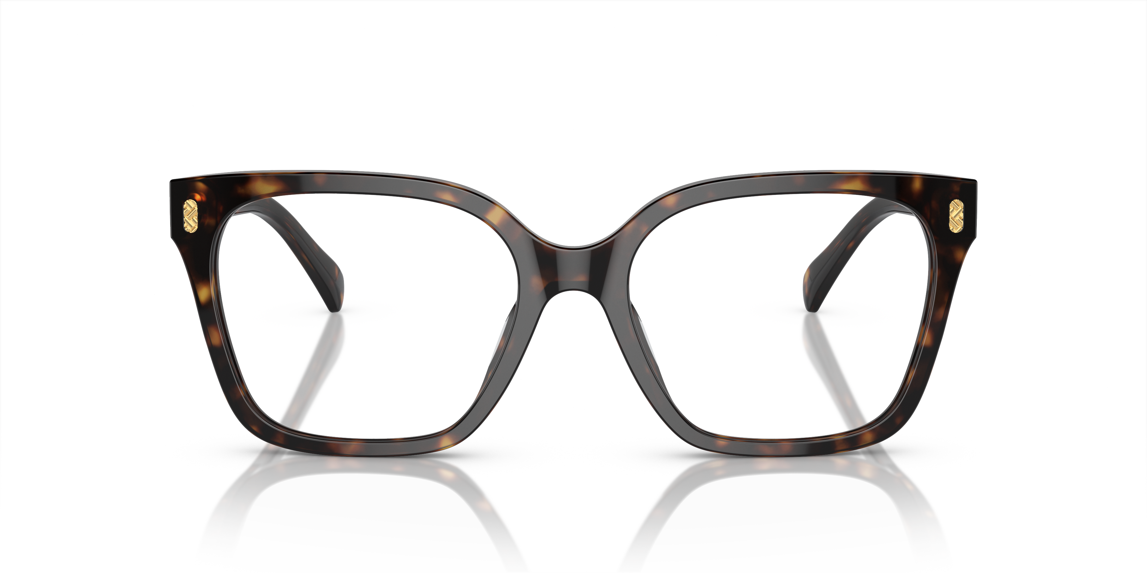 Front Ralph Lauren RA 7158 (6117) Glasses Transparent / Transparent, Brown