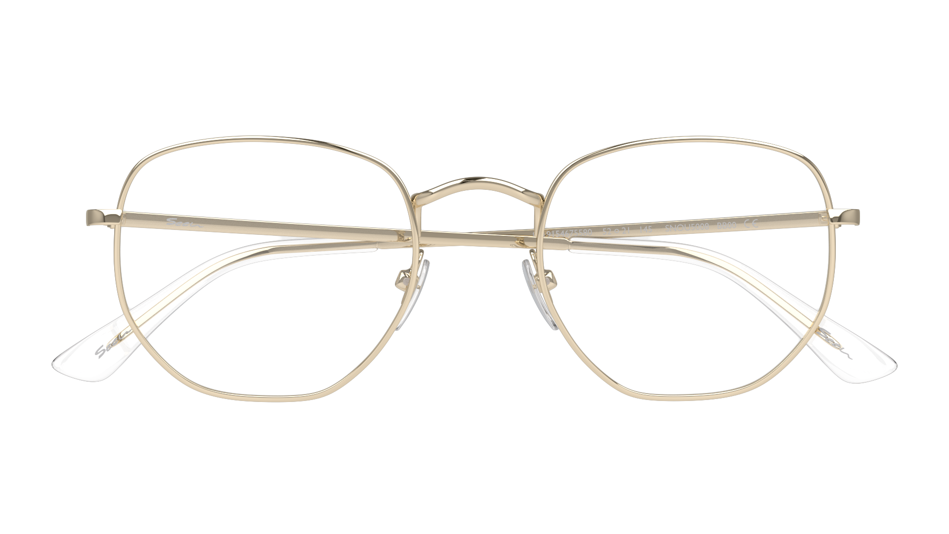 Folded Seen SN OU5009 Youth Glasses Transparent / Gold