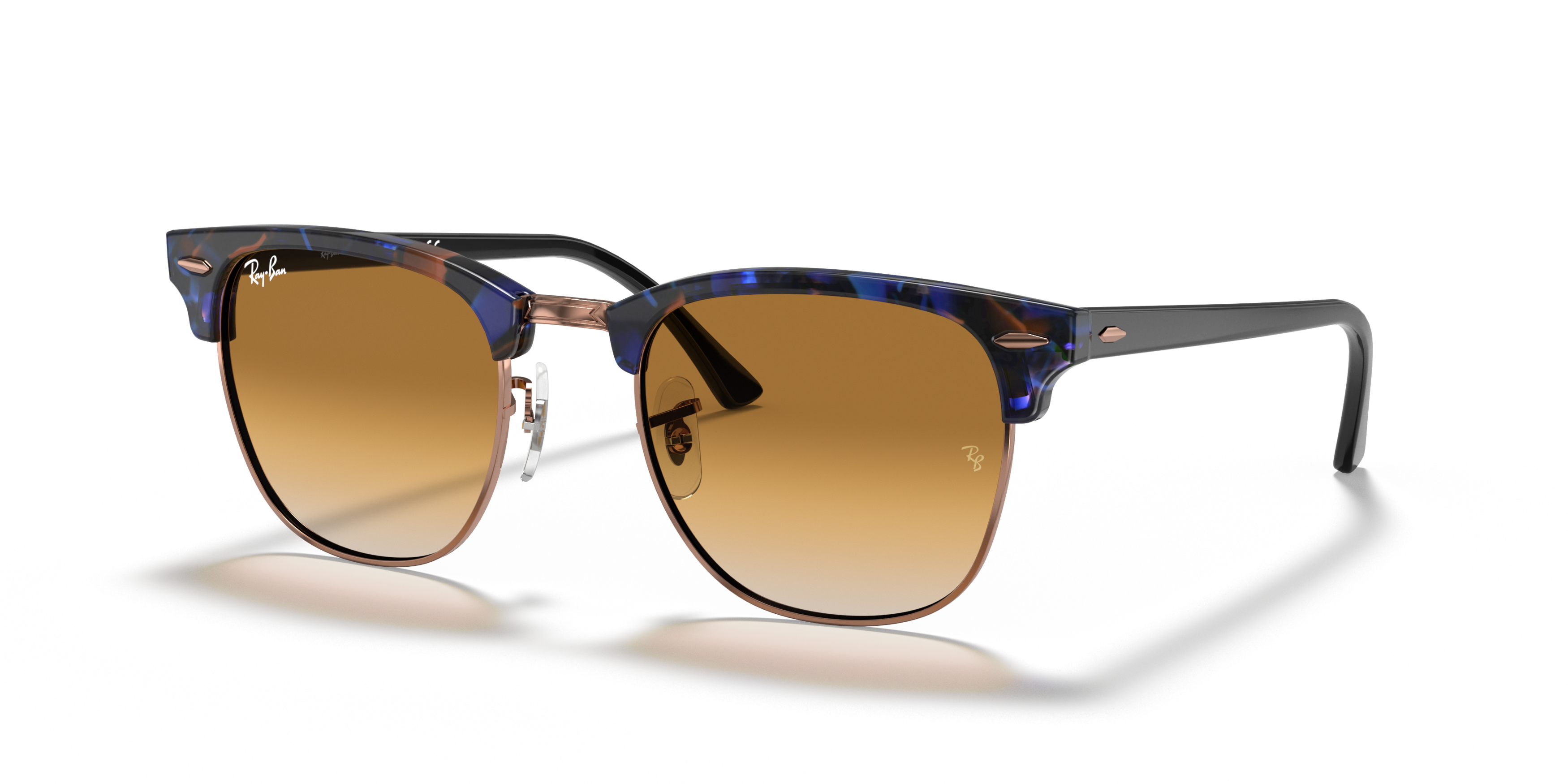 [products.image.angle_left01] Ray-Ban Clubmaster Fleck RB3016 125651