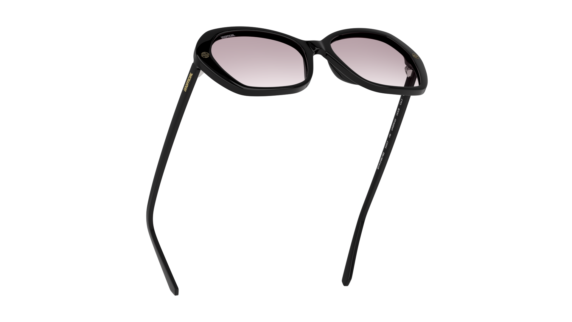 Bottom_Up Unofficial UNSF0163 (BBG0) Sunglasses Grey / Black