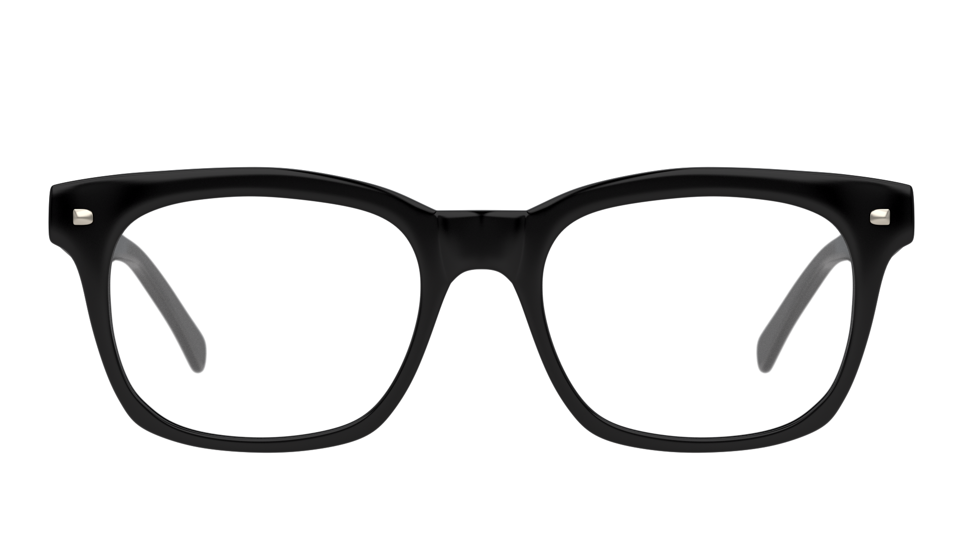 Front Unofficial UNOM0156 (BB00) Glasses Transparent / Black