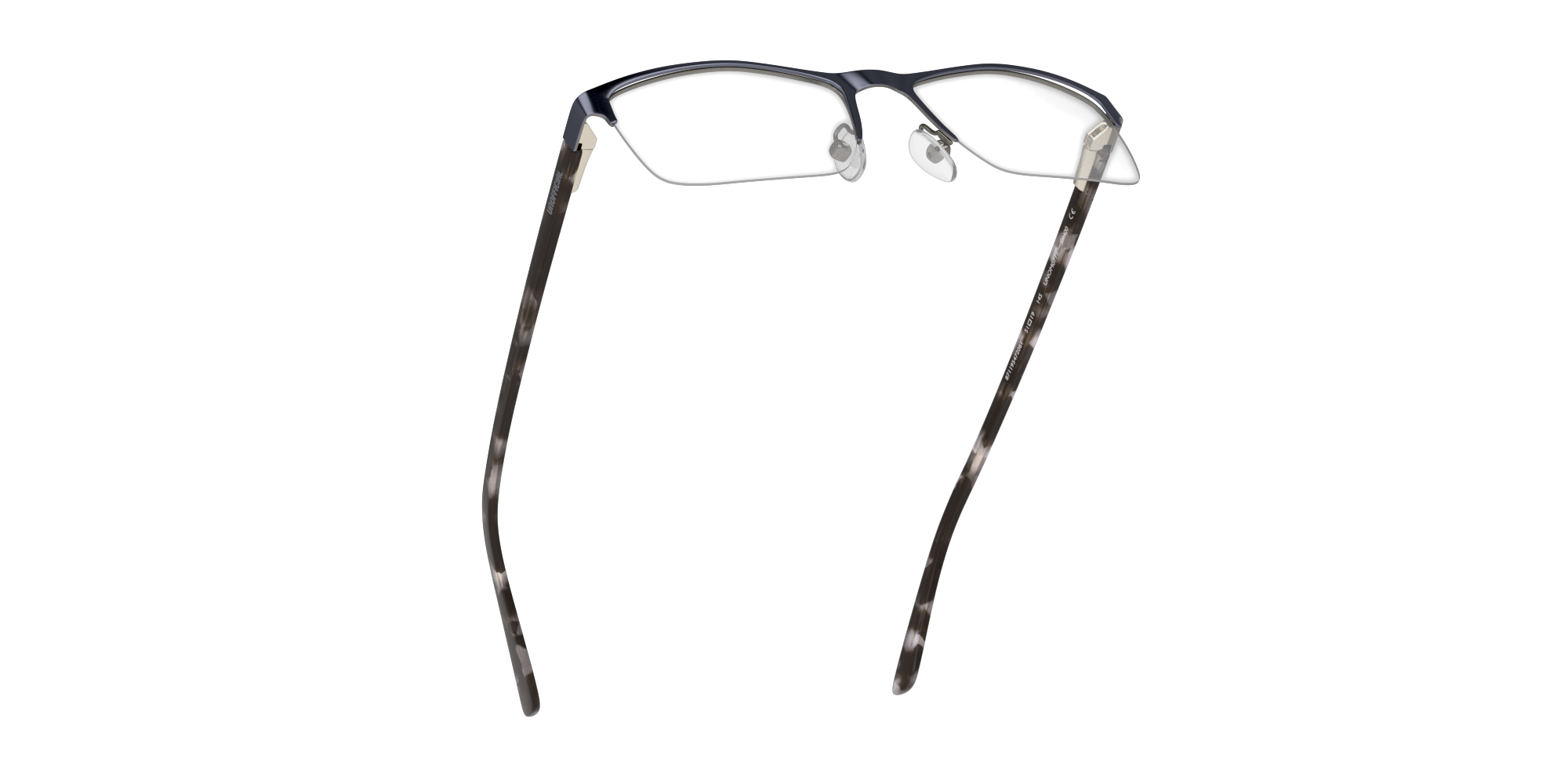 Bottom_Up Unofficial UNOM0183 (Large) Glasses Transparent / Grey