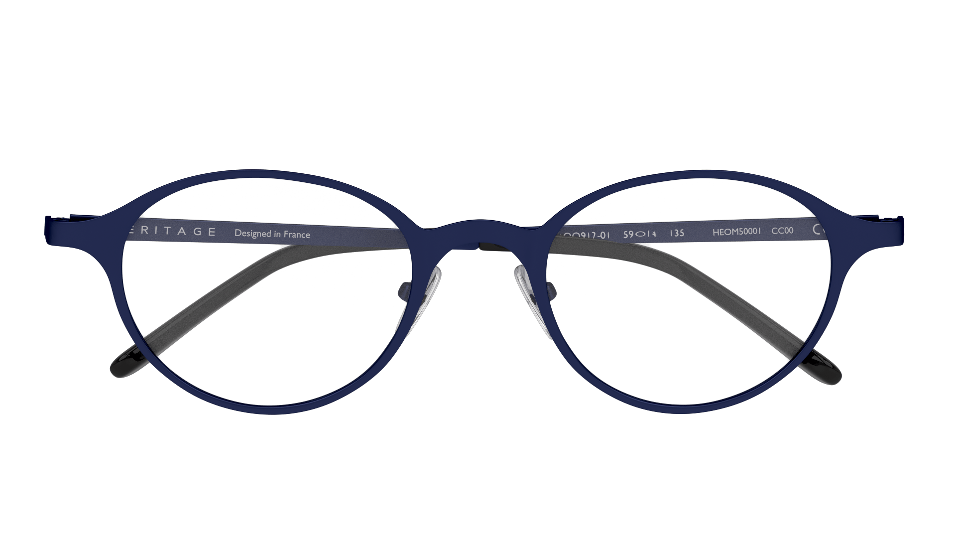 Folded HERITAGE HEOM5001 CC00 Bleu