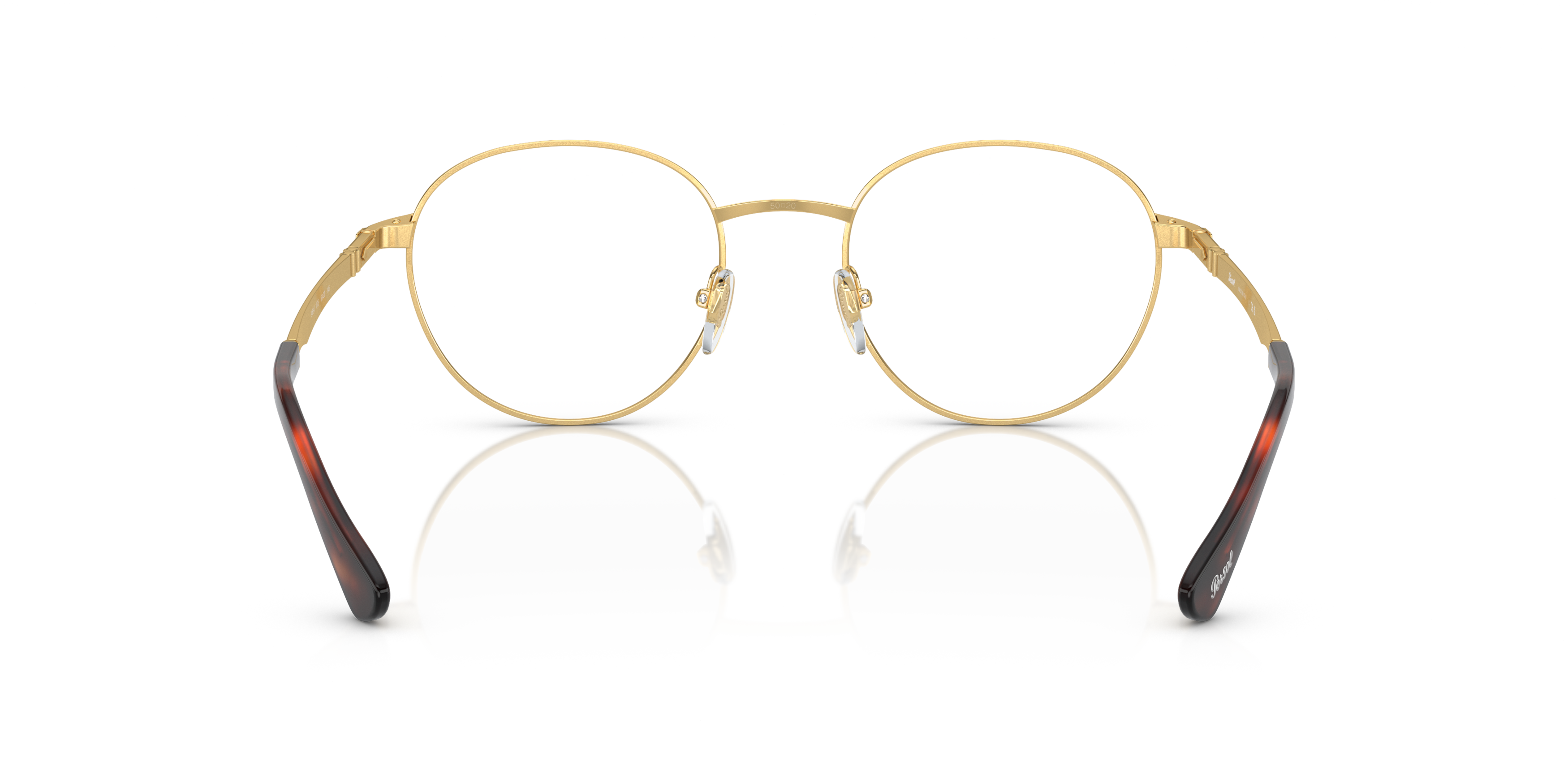 Detail02 Persol PO 2460V (1075) Glasses Transparent / Tortoise Shell