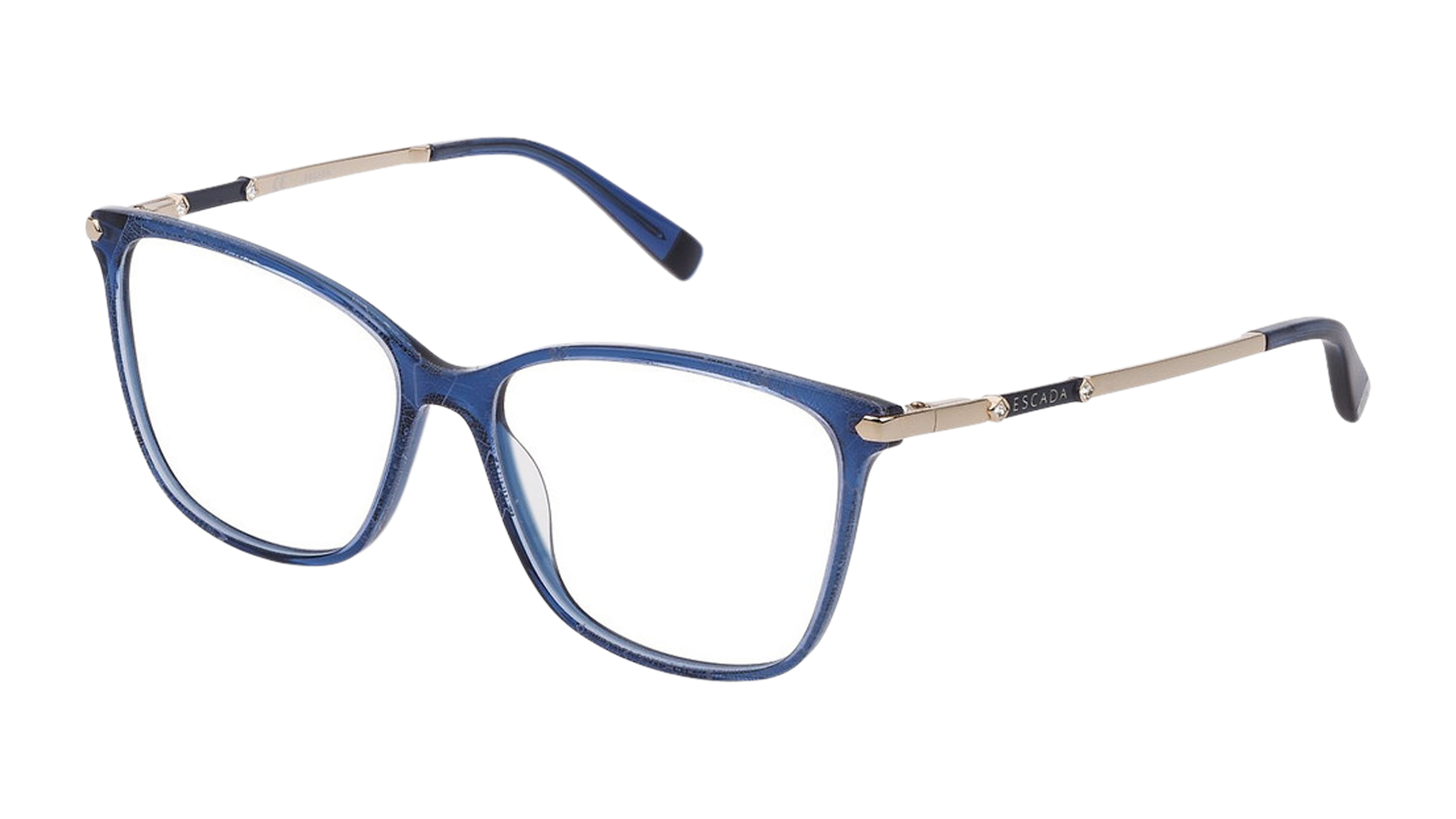 Angle_Left01 Escada VE SA95S (0FA2) Glasses Transparent / Blue